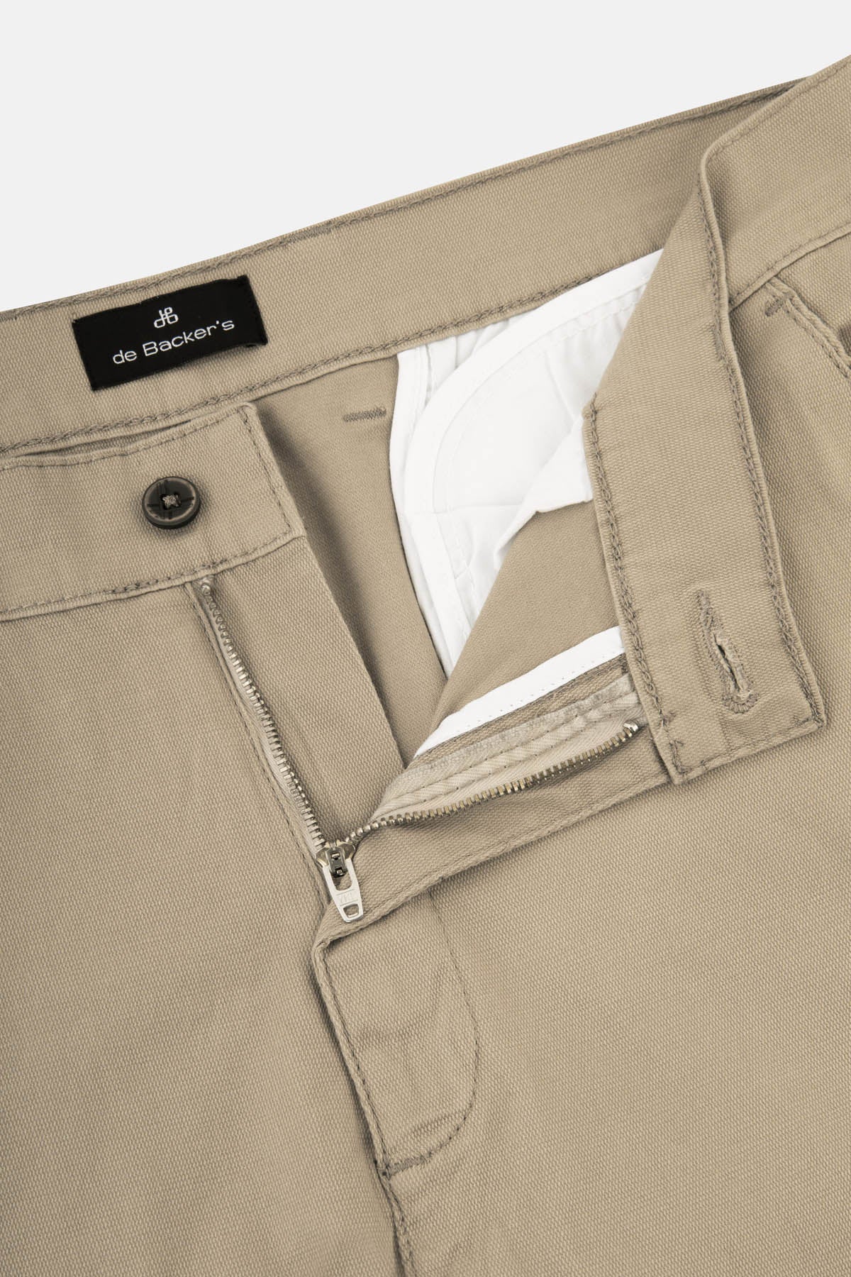 Pique Khaki Chino Pant - 2