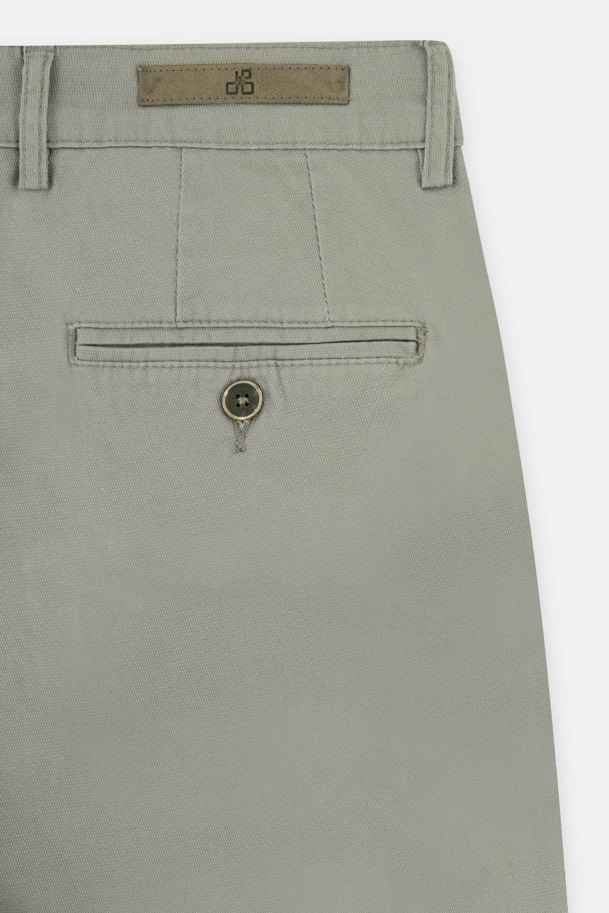 Pique Silver Chino Pant