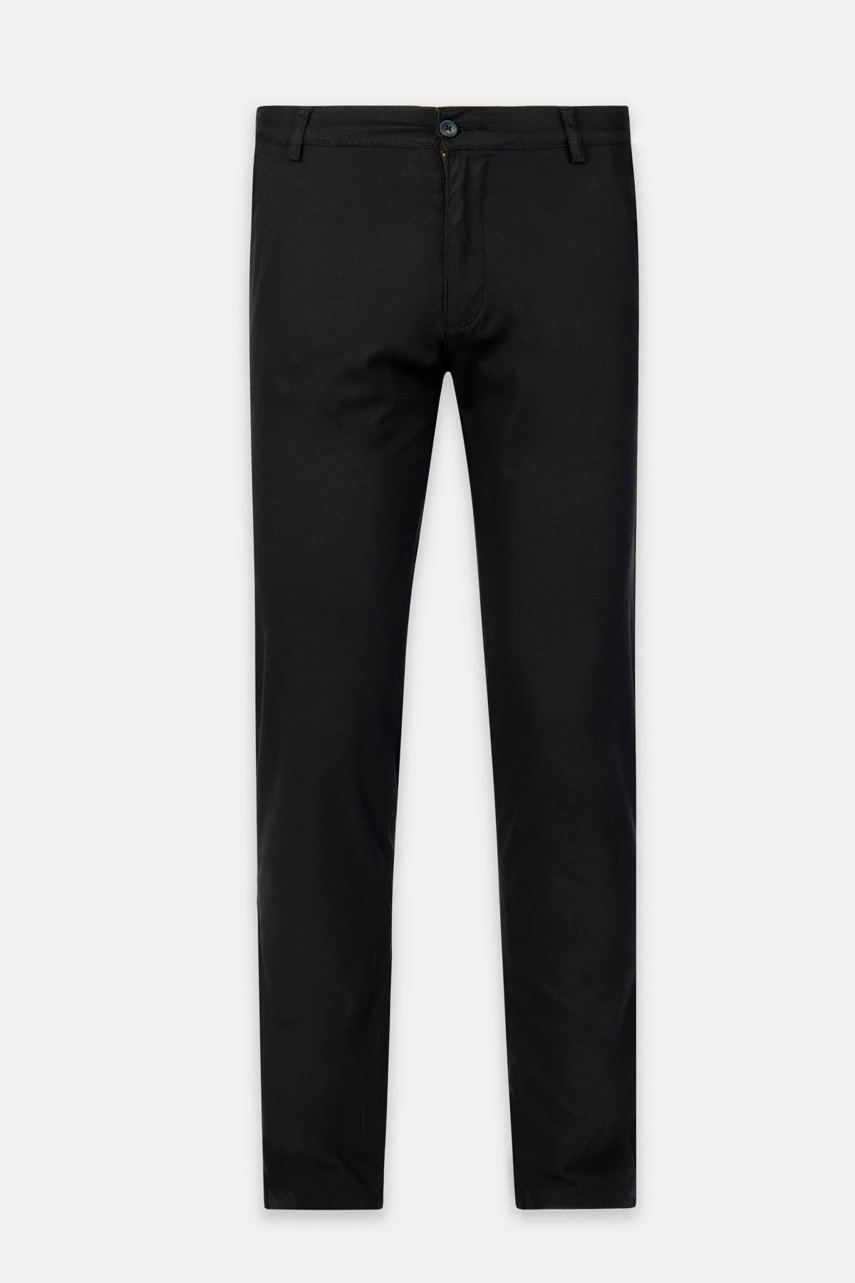 Pique Black Chino Pant - 1