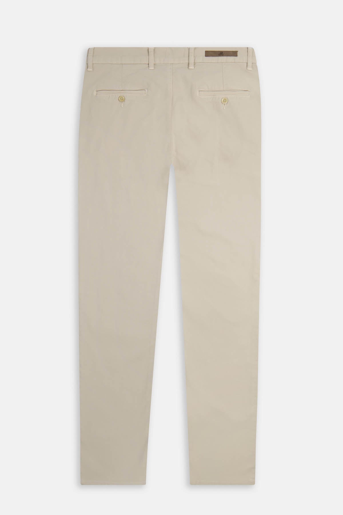 Twill Patterned Chino Bone Beige Pant