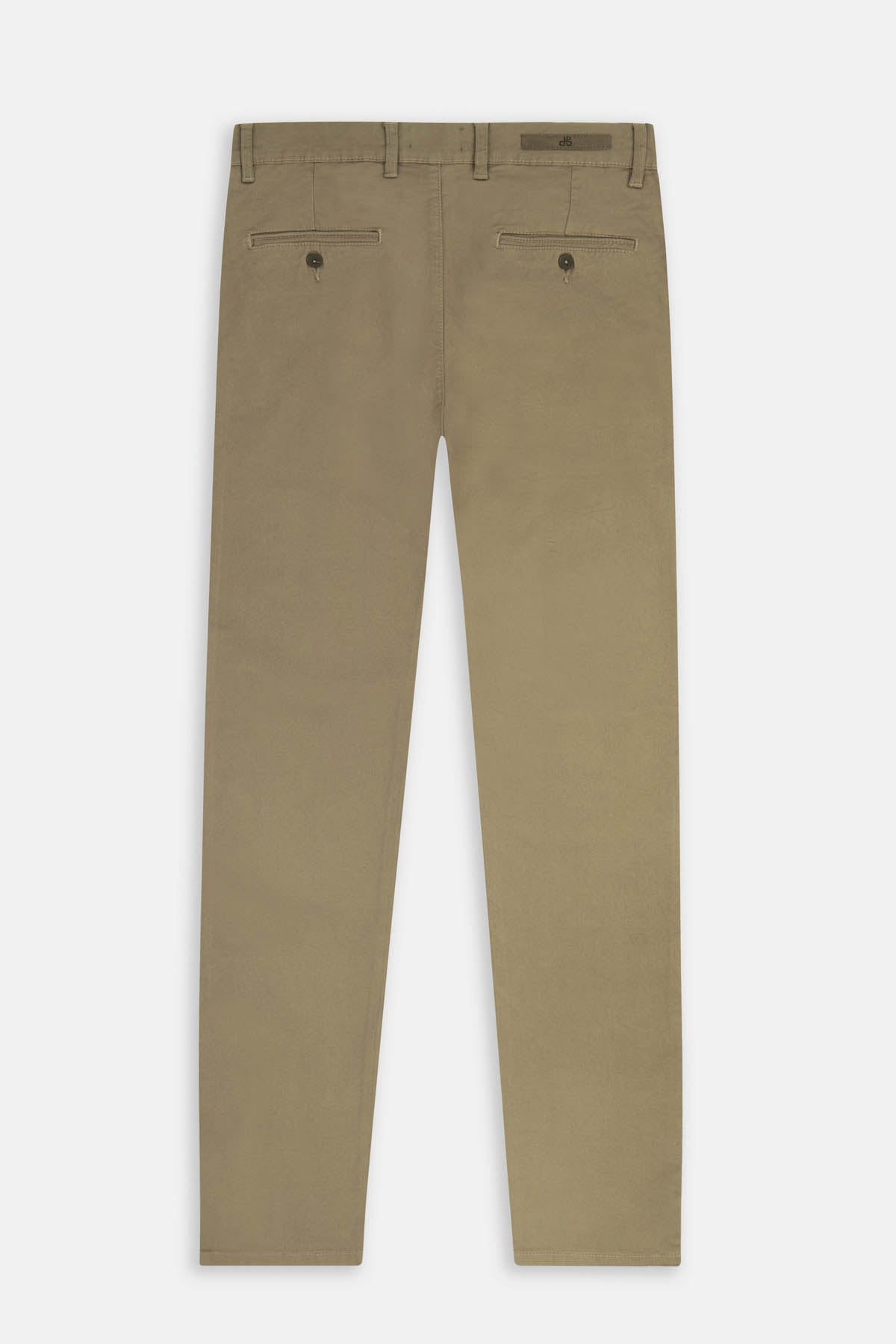 Twill Patterned Chino Beaver Brown Pant