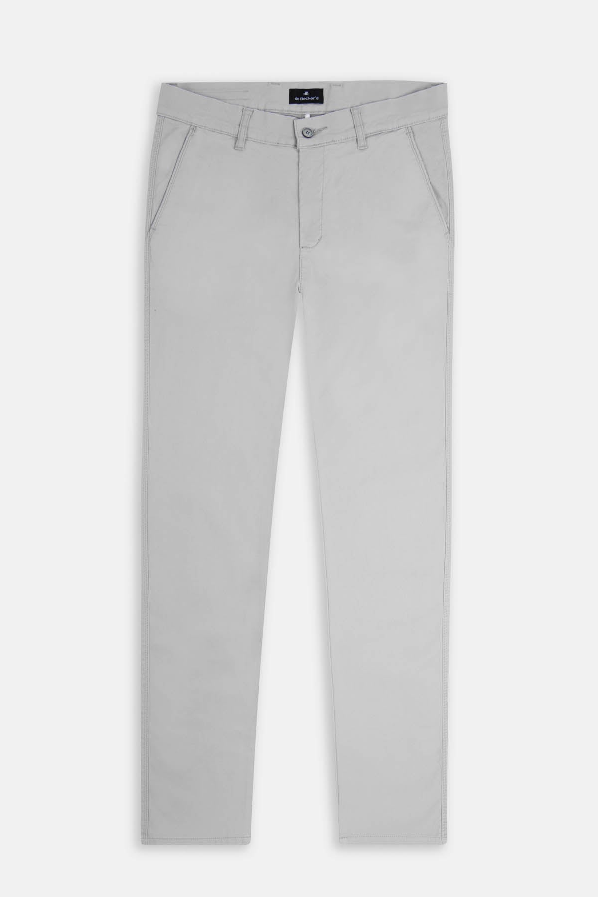 Twill Patterned Chino Light-Gray Pant - 1