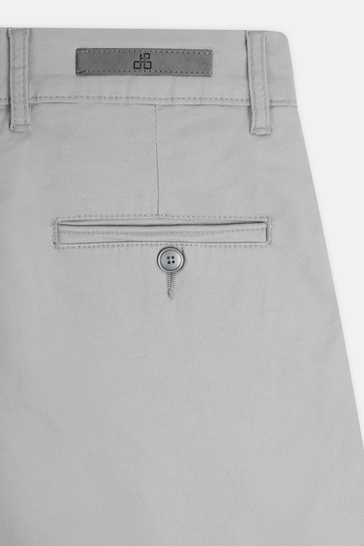 Twill Patterned Chino Light-Gray Pant