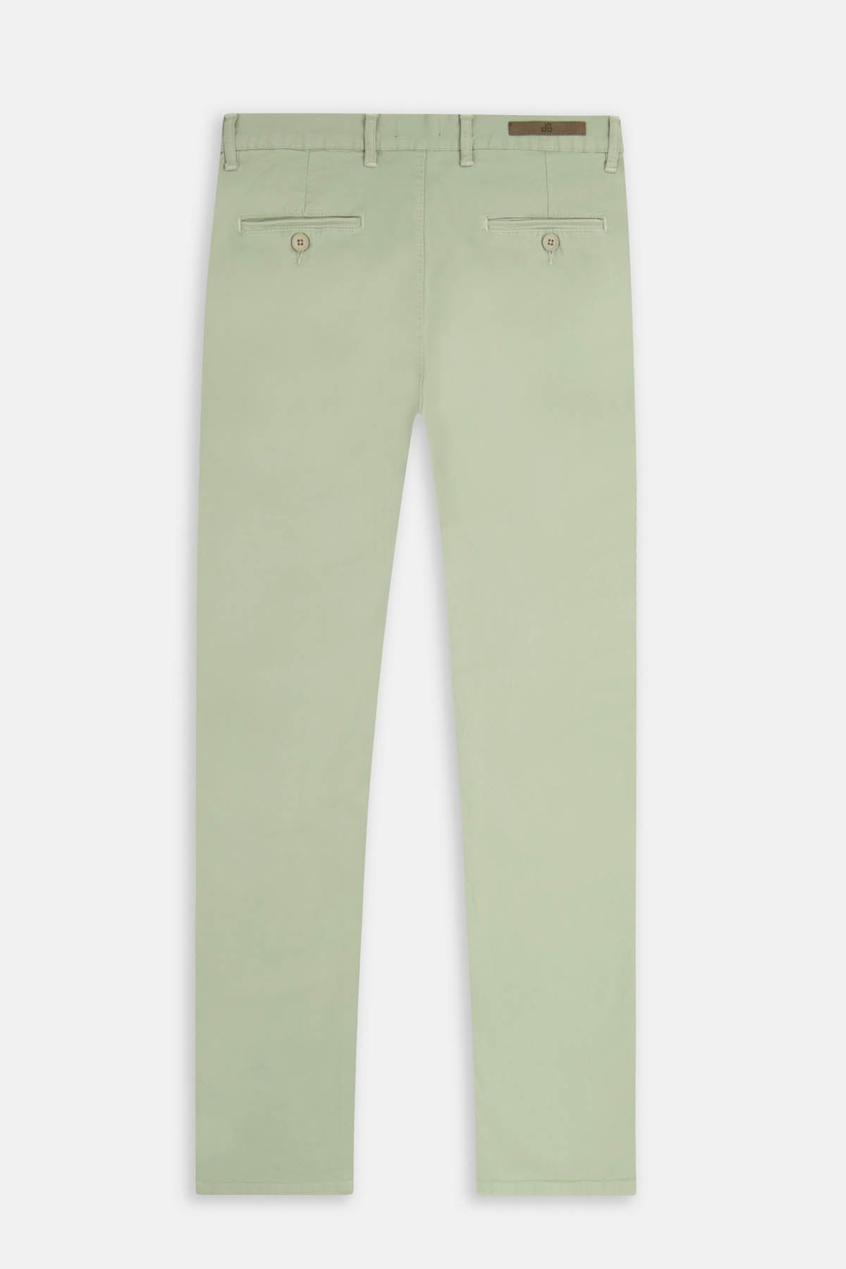 Twill Patterned Chino Sage Grayish-Green Pant