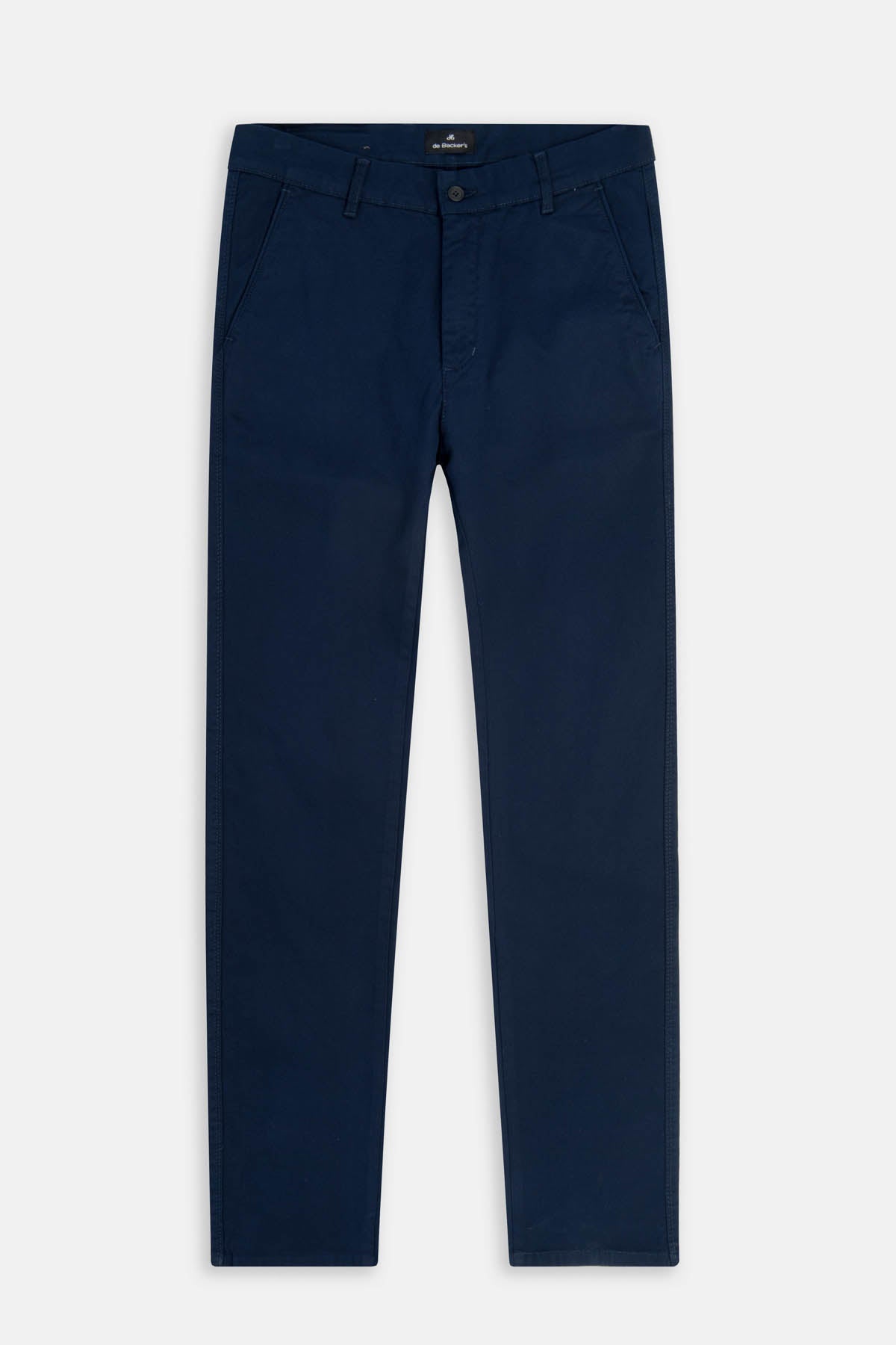 Twill Patterned Chino Navy Pant - 1