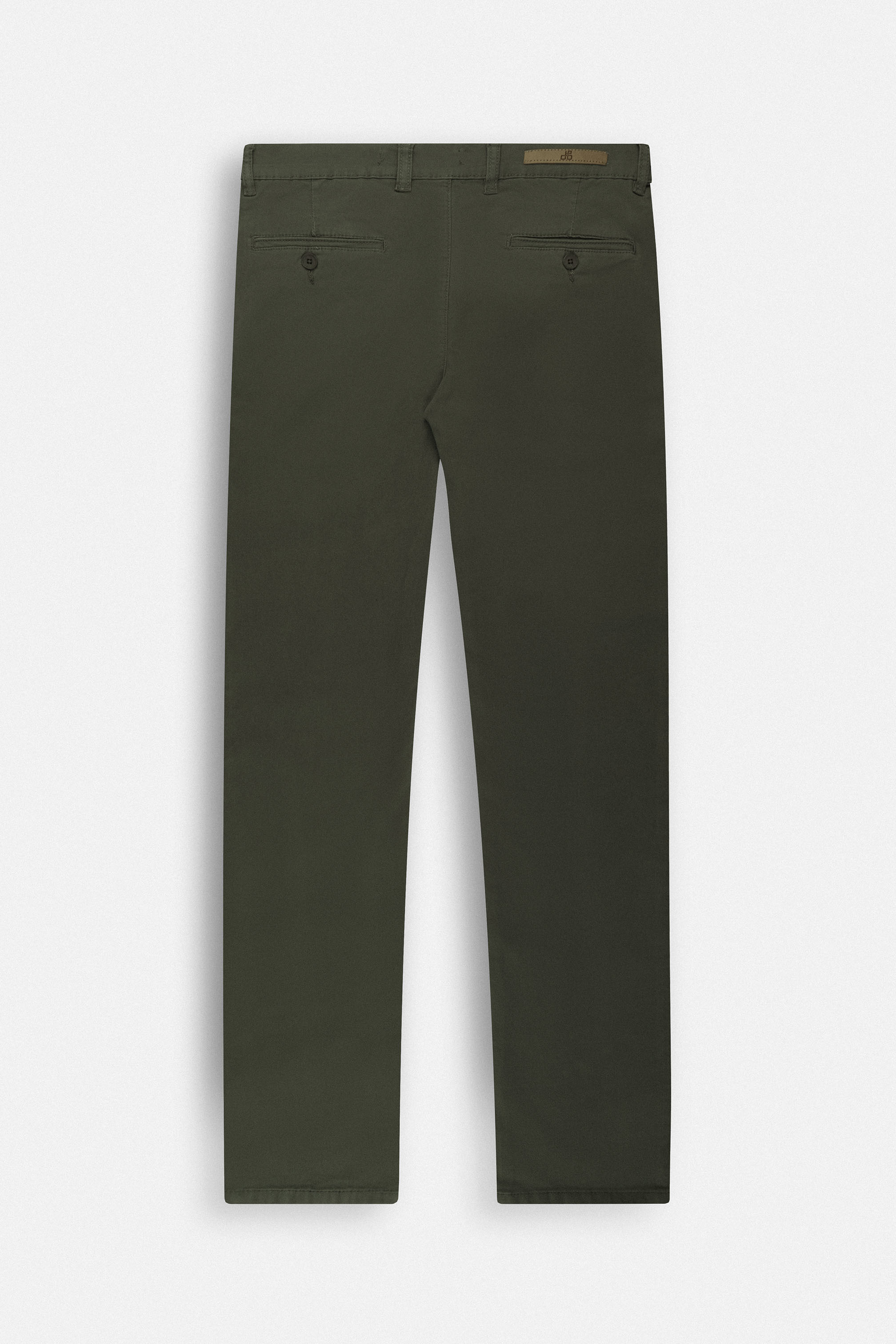 Dark Green Chino Gabardine Pant