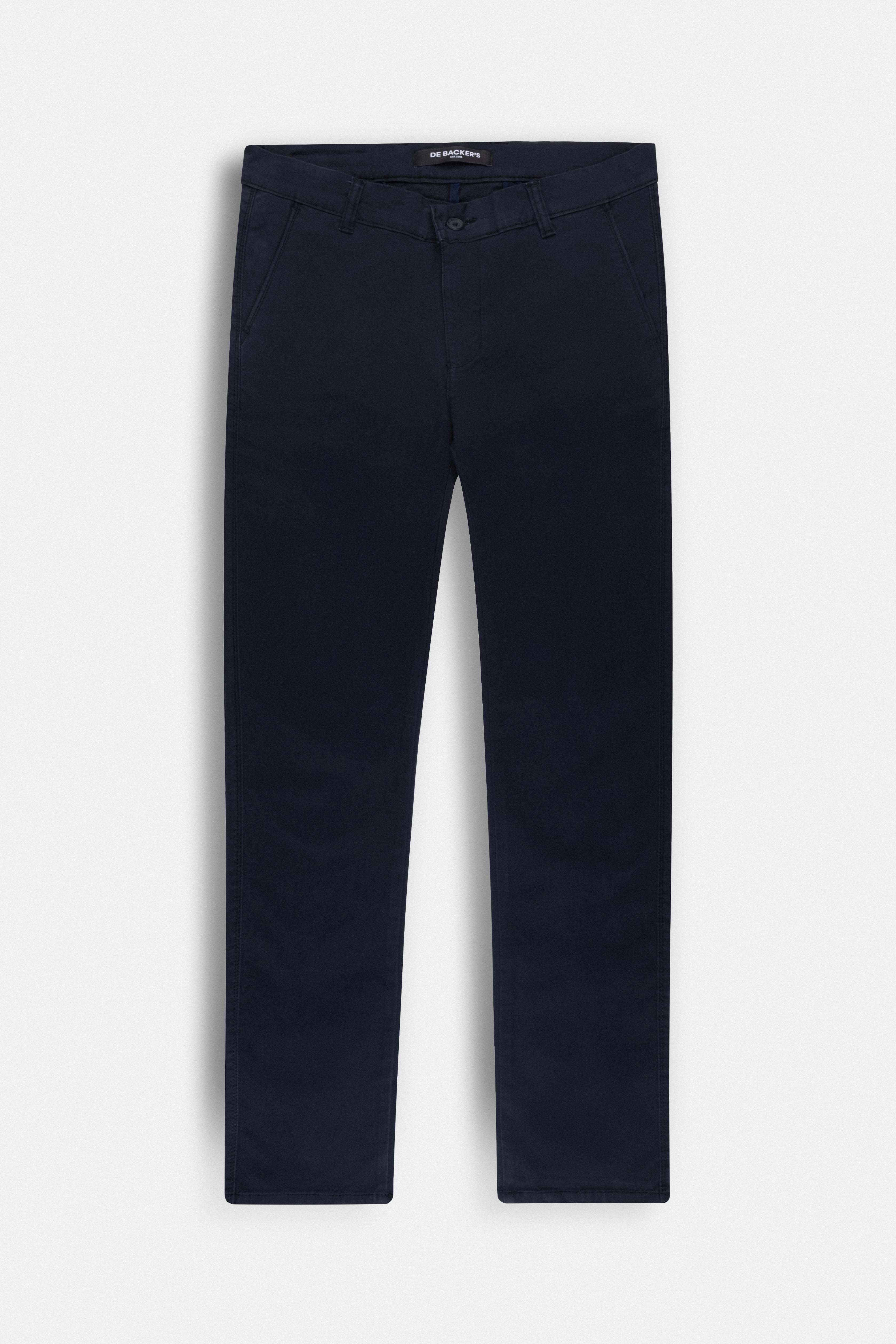 Dark Navy Chino Gabardine Pant