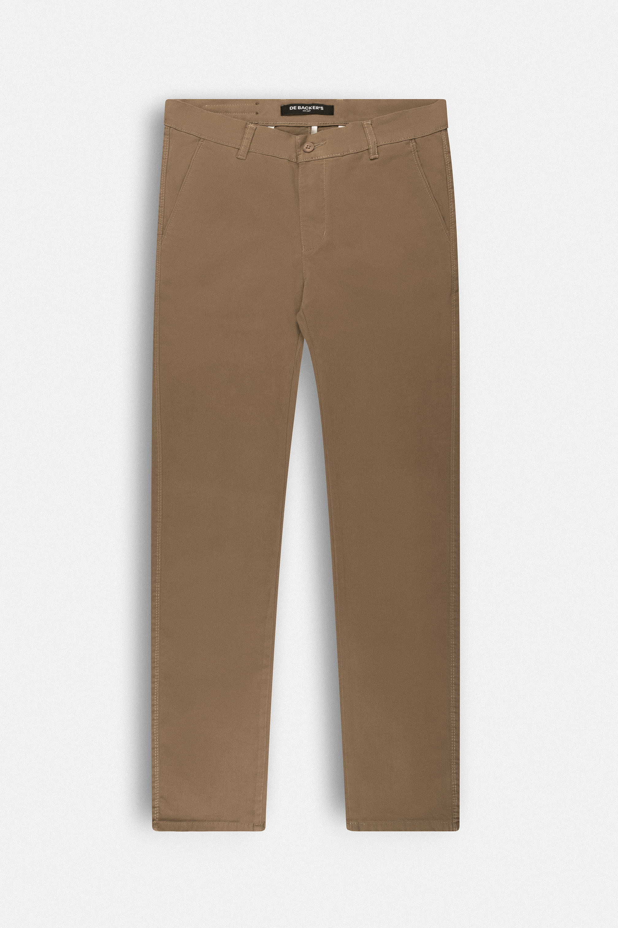 Pastel Brown Chino Gabardine Pant