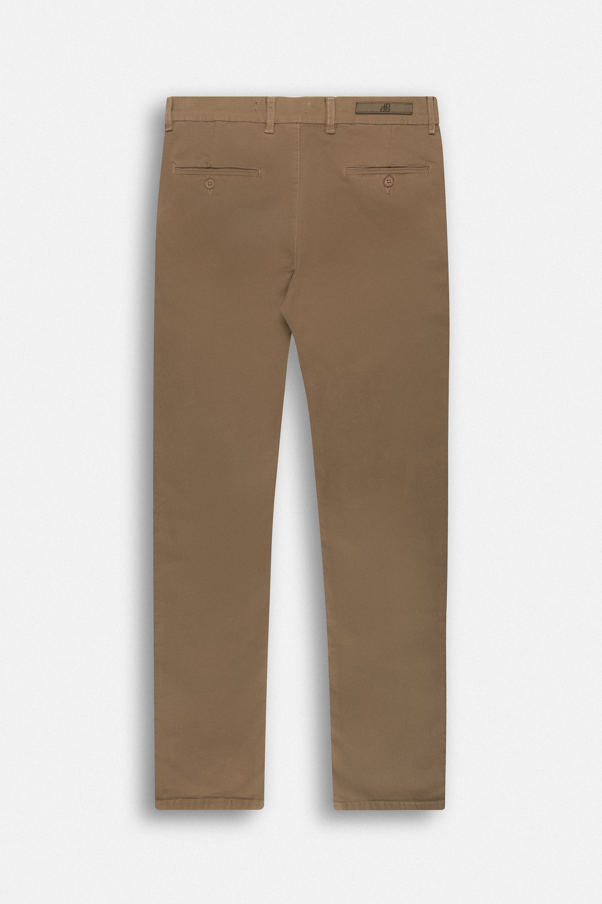 Pastel Brown Chino Gabardine Pant