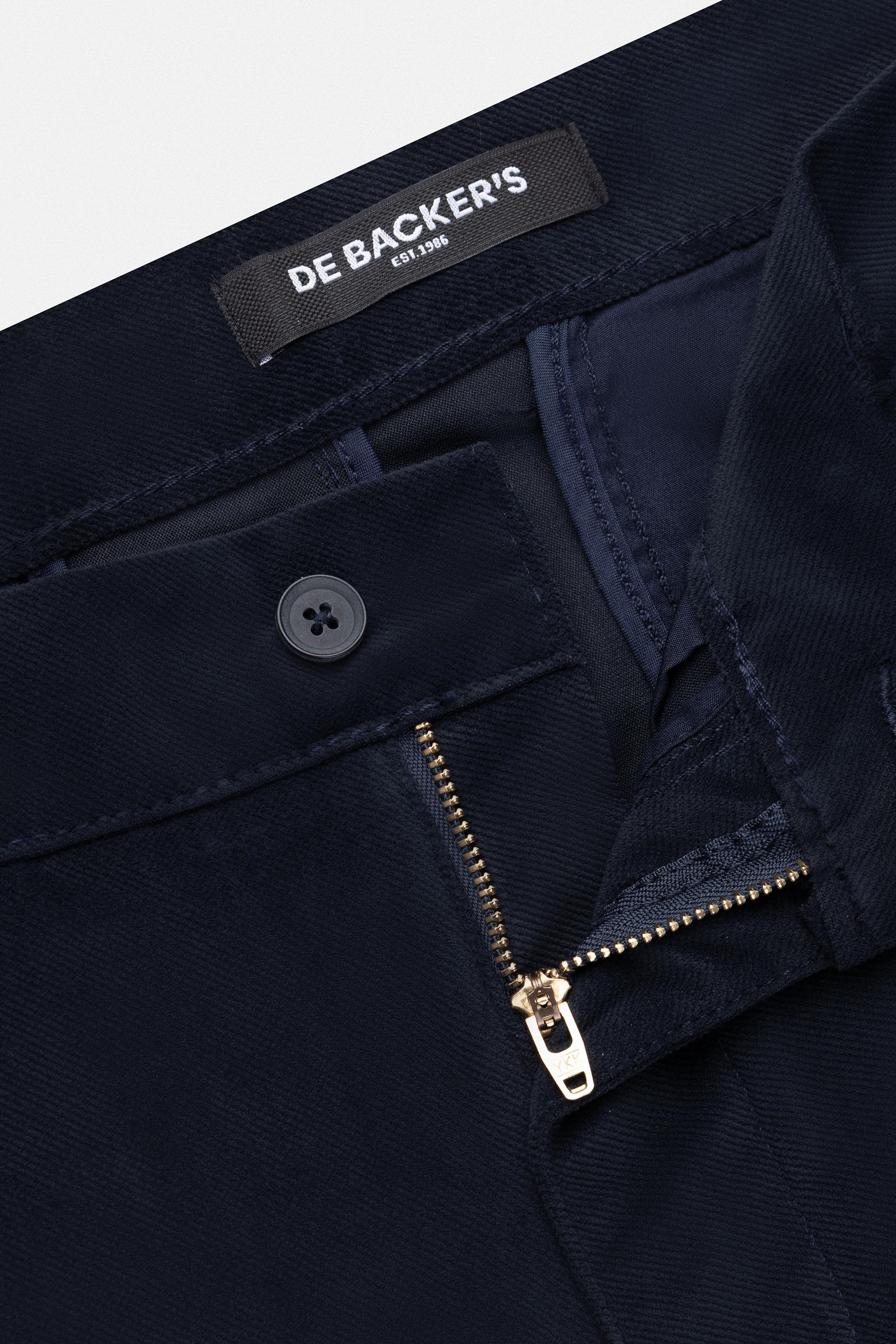 Dark Navy Chino Gabardine Pant