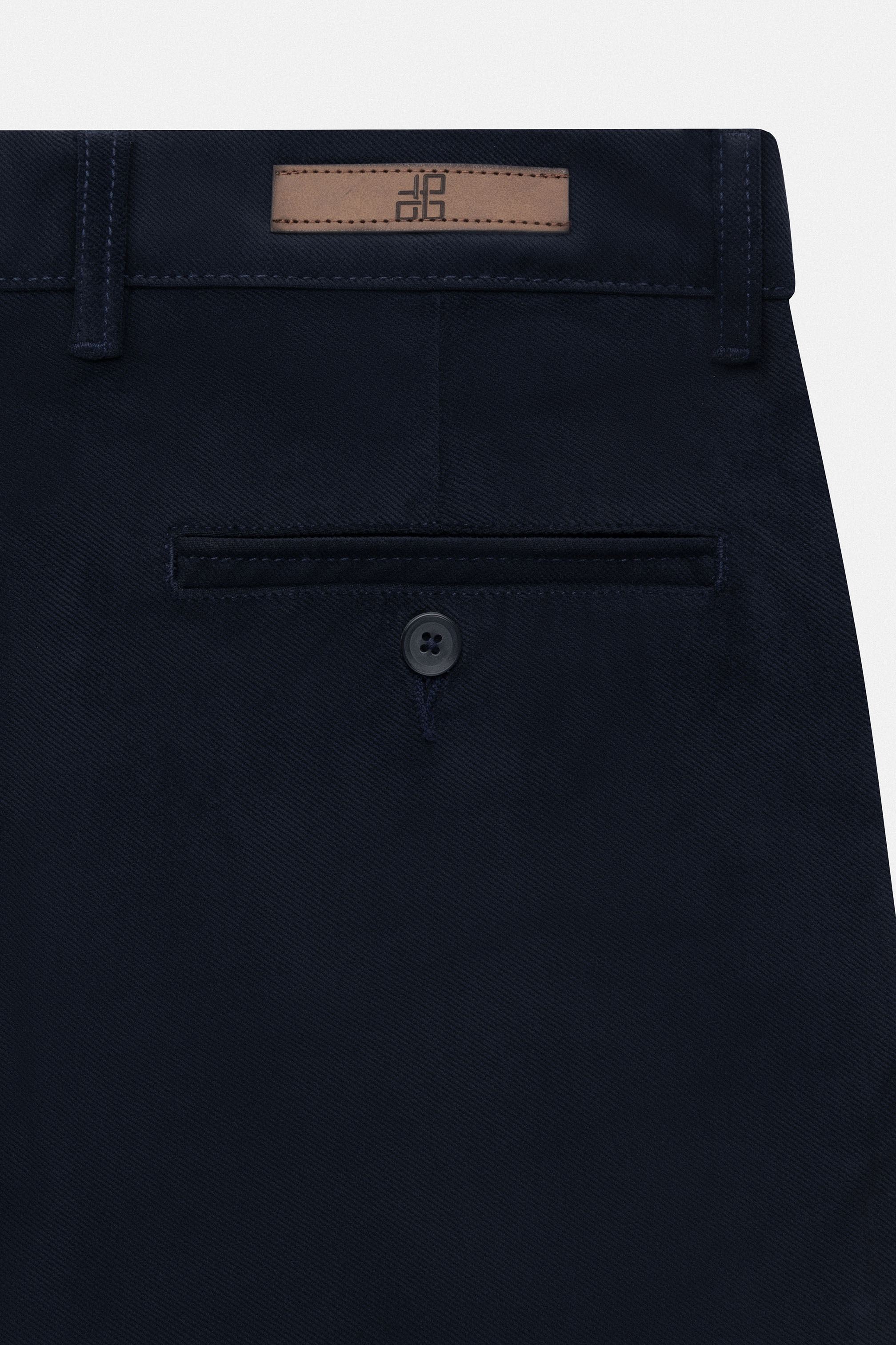 Dark Navy Chino Gabardine Pant