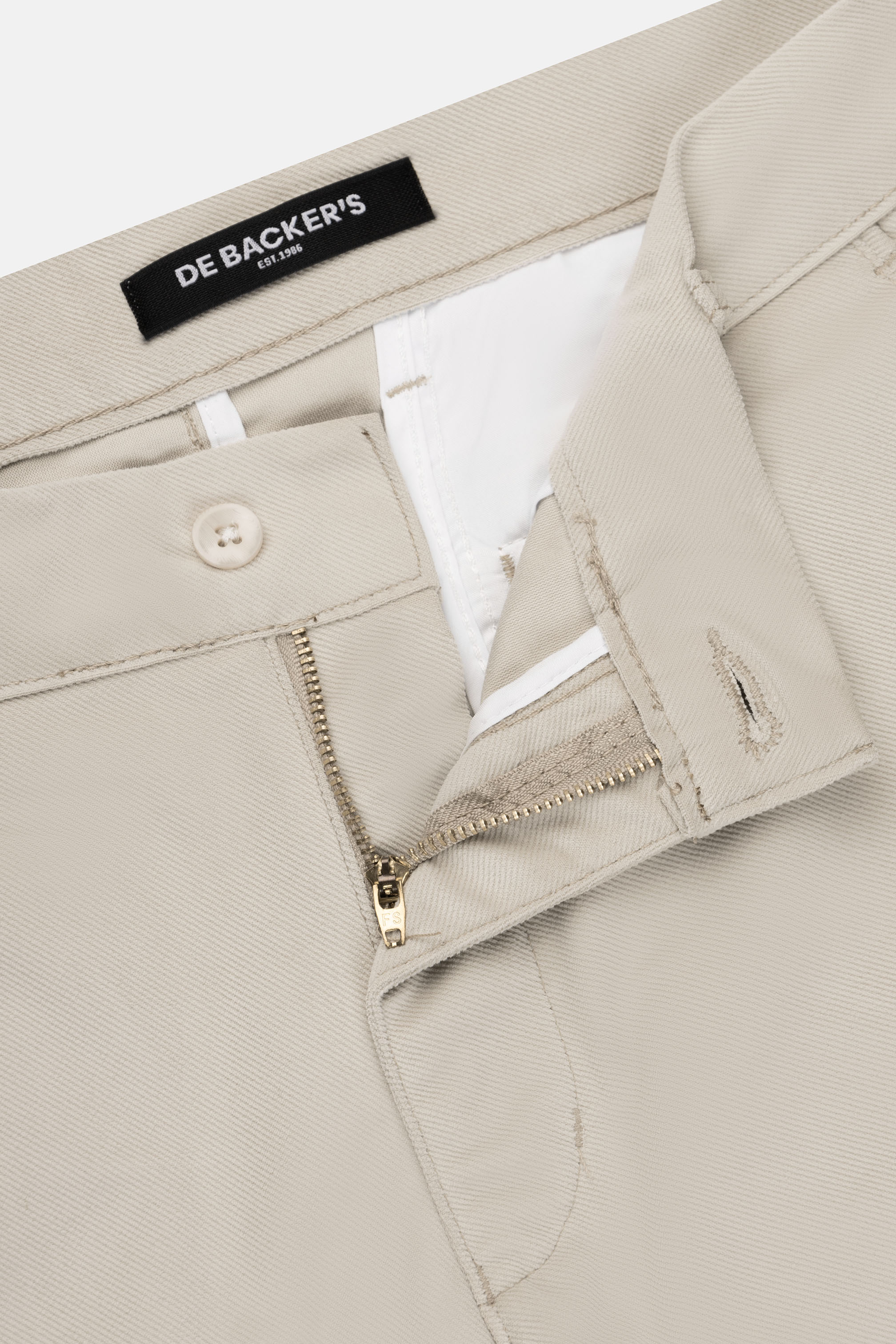 Light Beige Chino Gabardine Pant