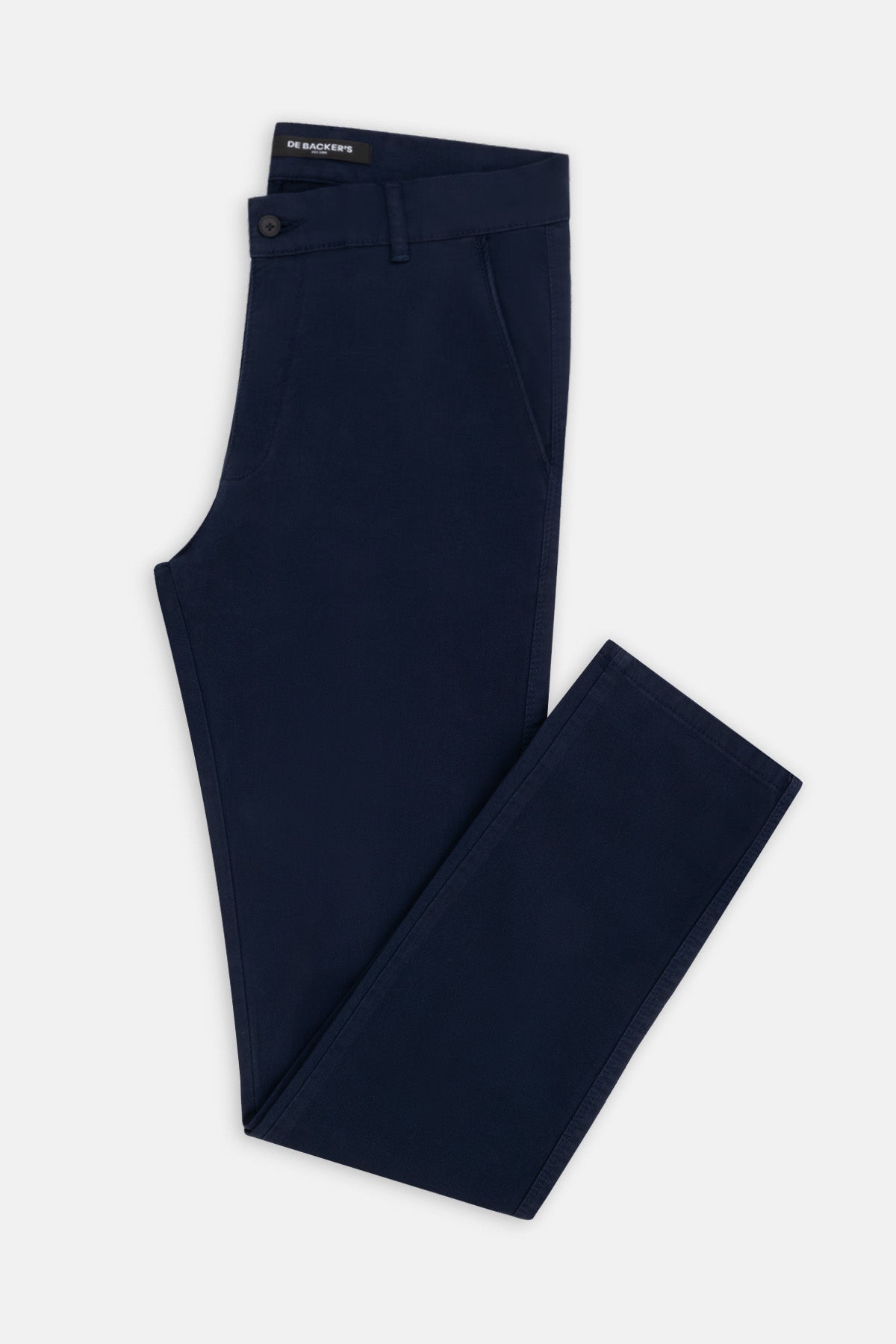 Pique Navy Chino Gabardine Pant