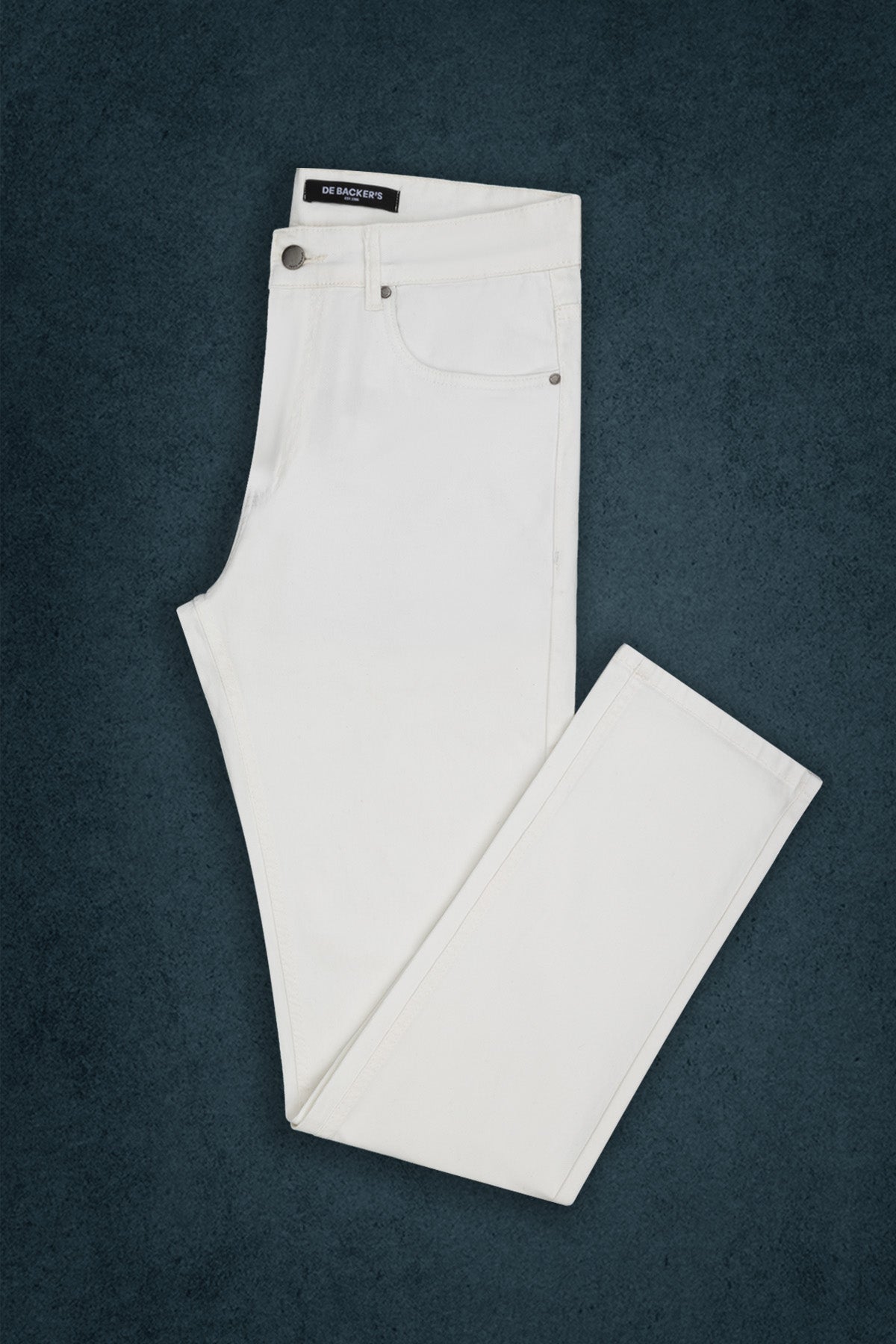 Off-White Gabardine Pant - 1