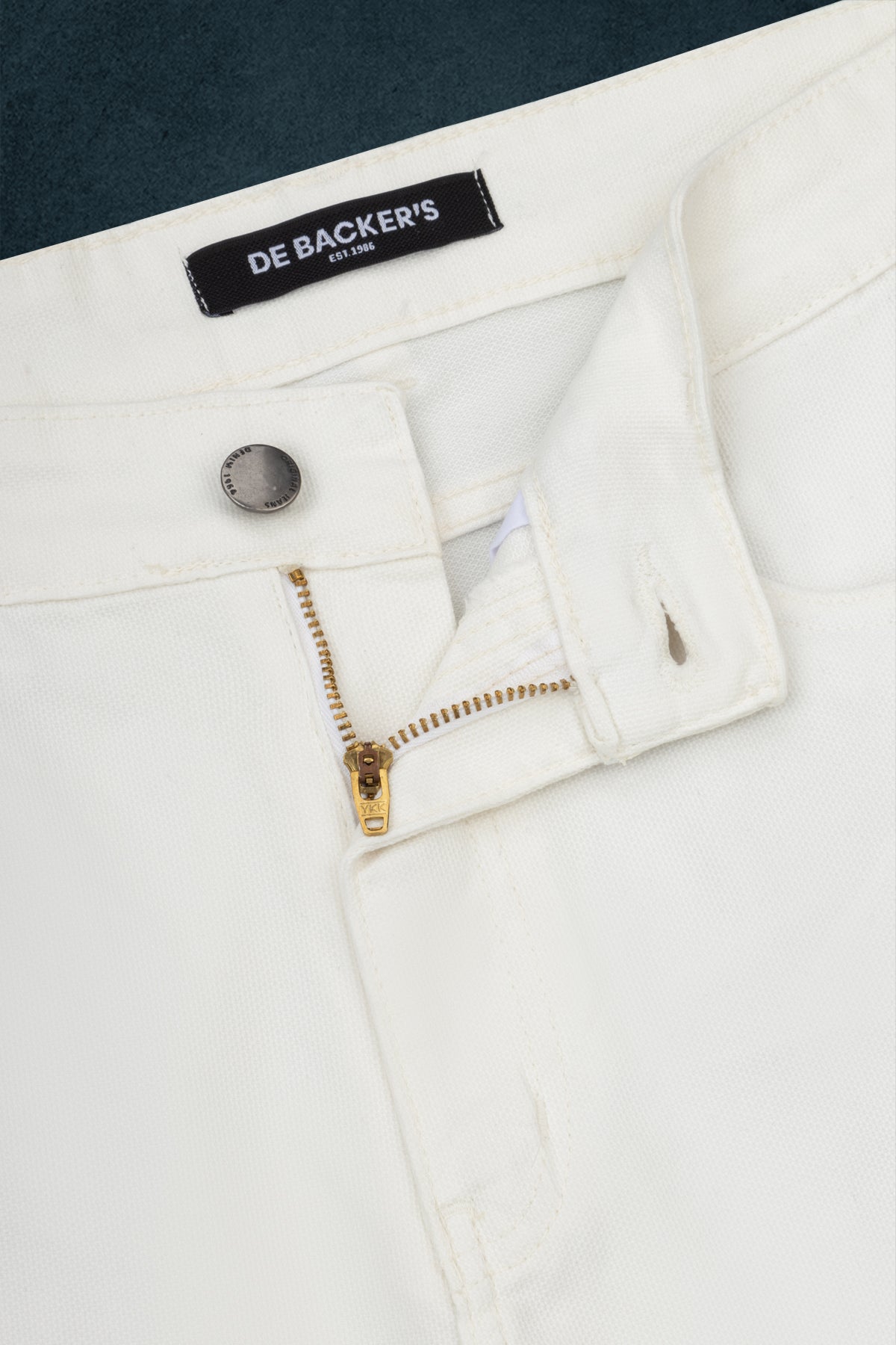 Off-White Gabardine Pant