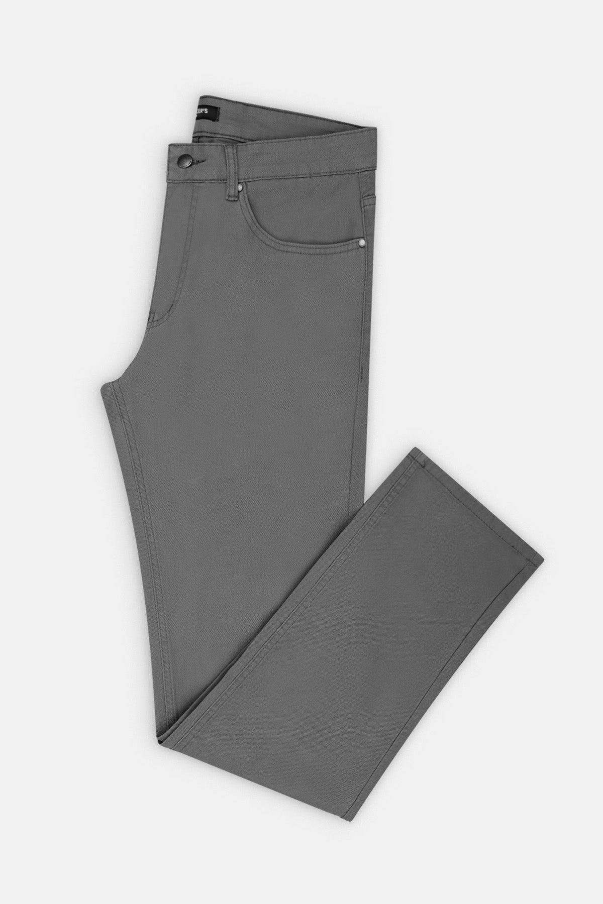 Dark Gray Gabardine Pant