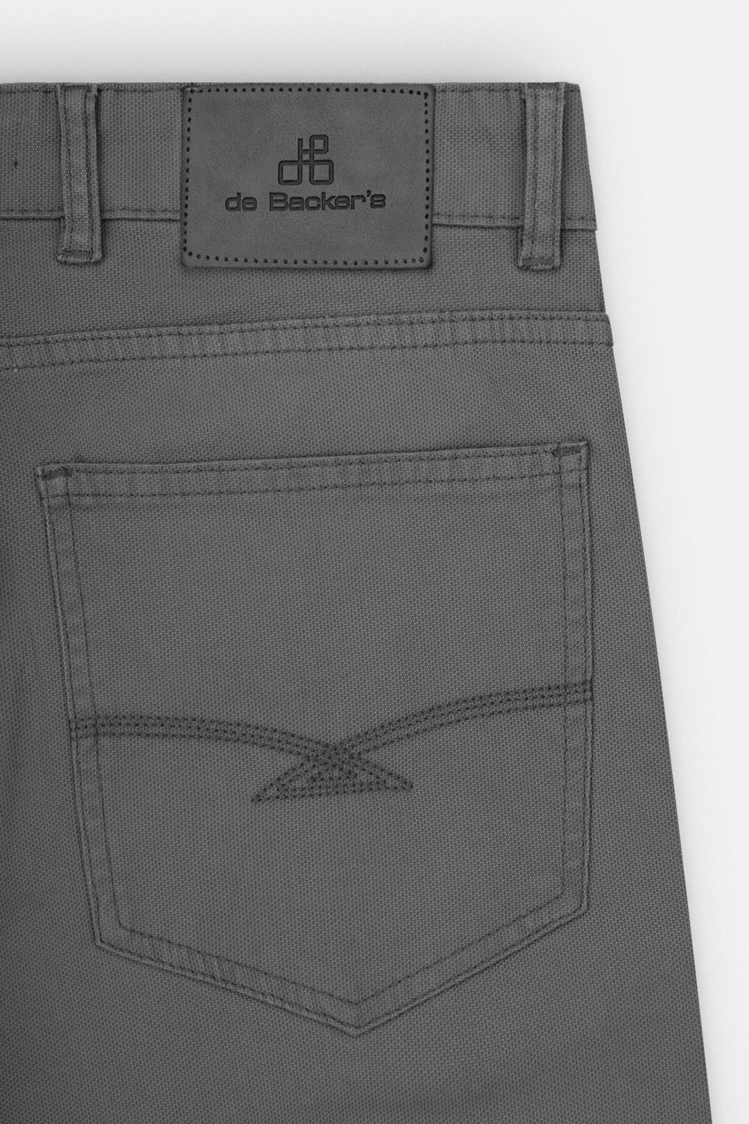 Dark Gray Gabardine Pant - 4