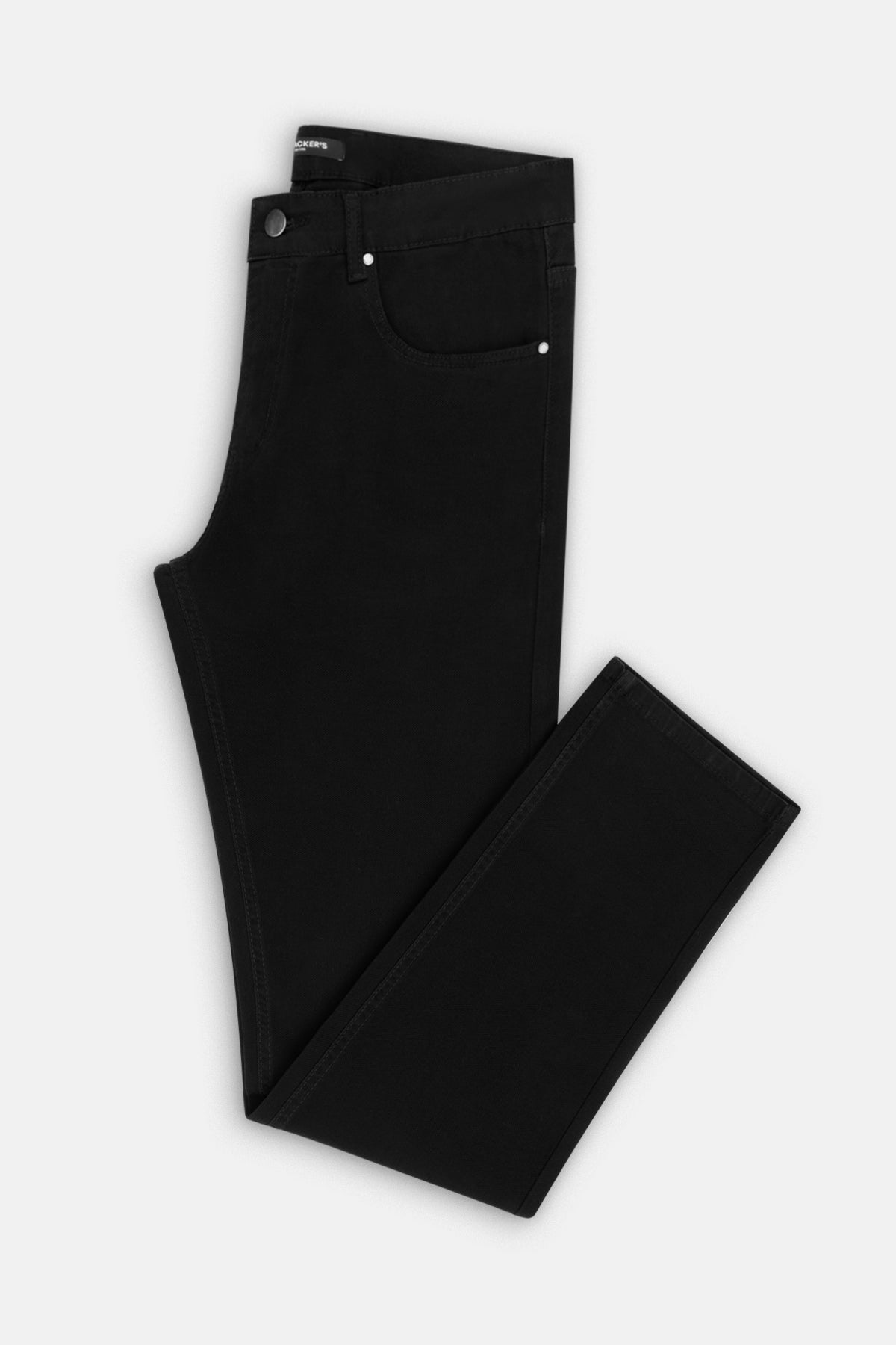 Black Gabardine Pant - 1