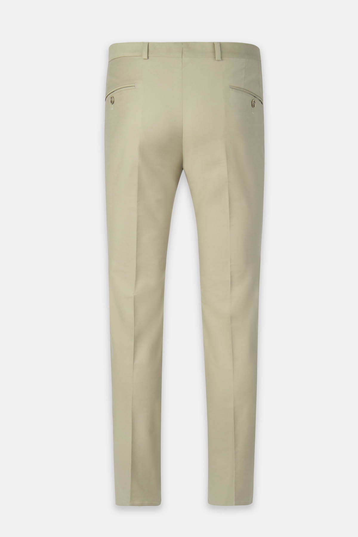 Twill Light Beige Chino Classic Pant - 5