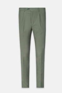 Twill Light Reseda Green Chino Classic Pant - 2