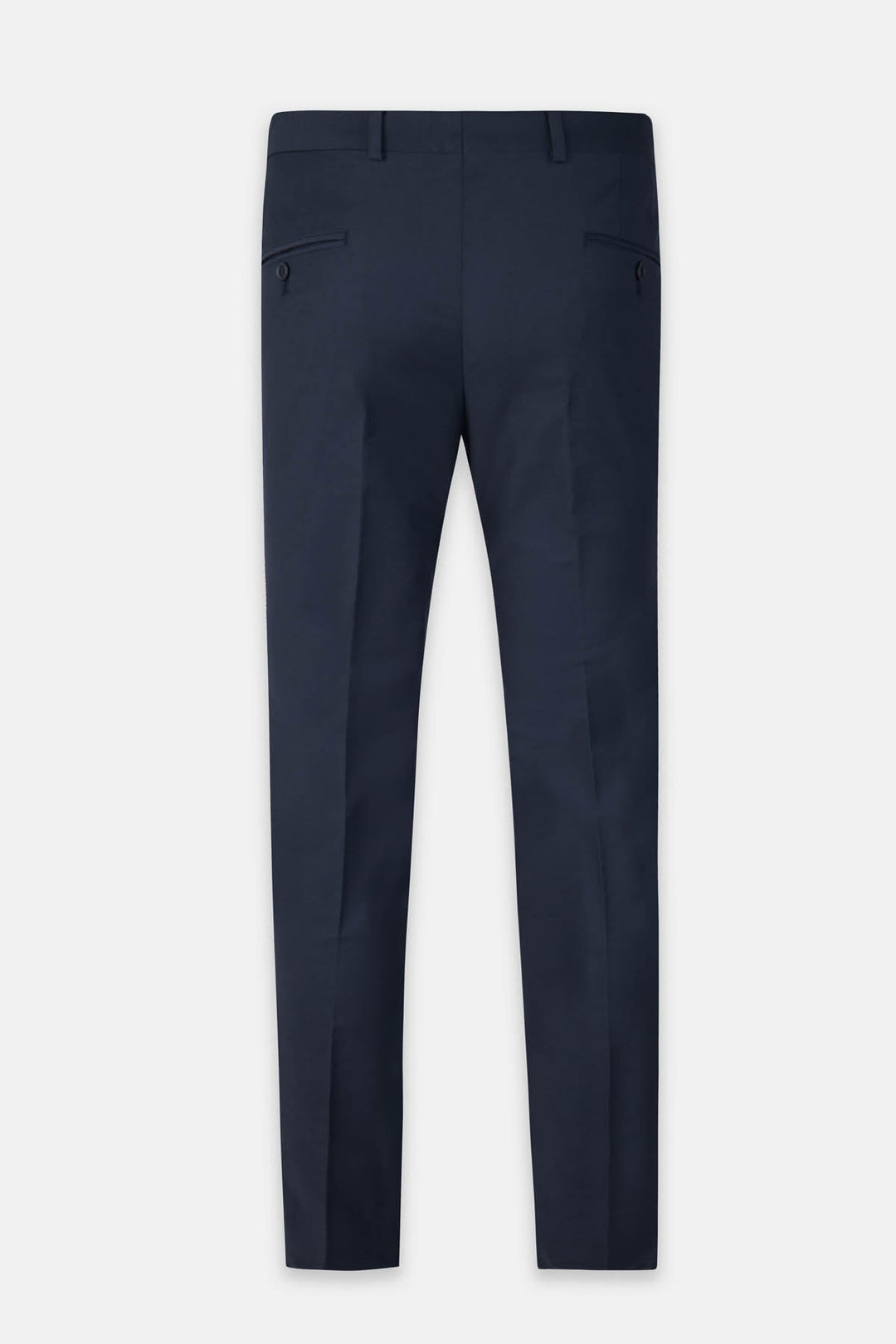 Twill Navy Chino Classic Pant - 4