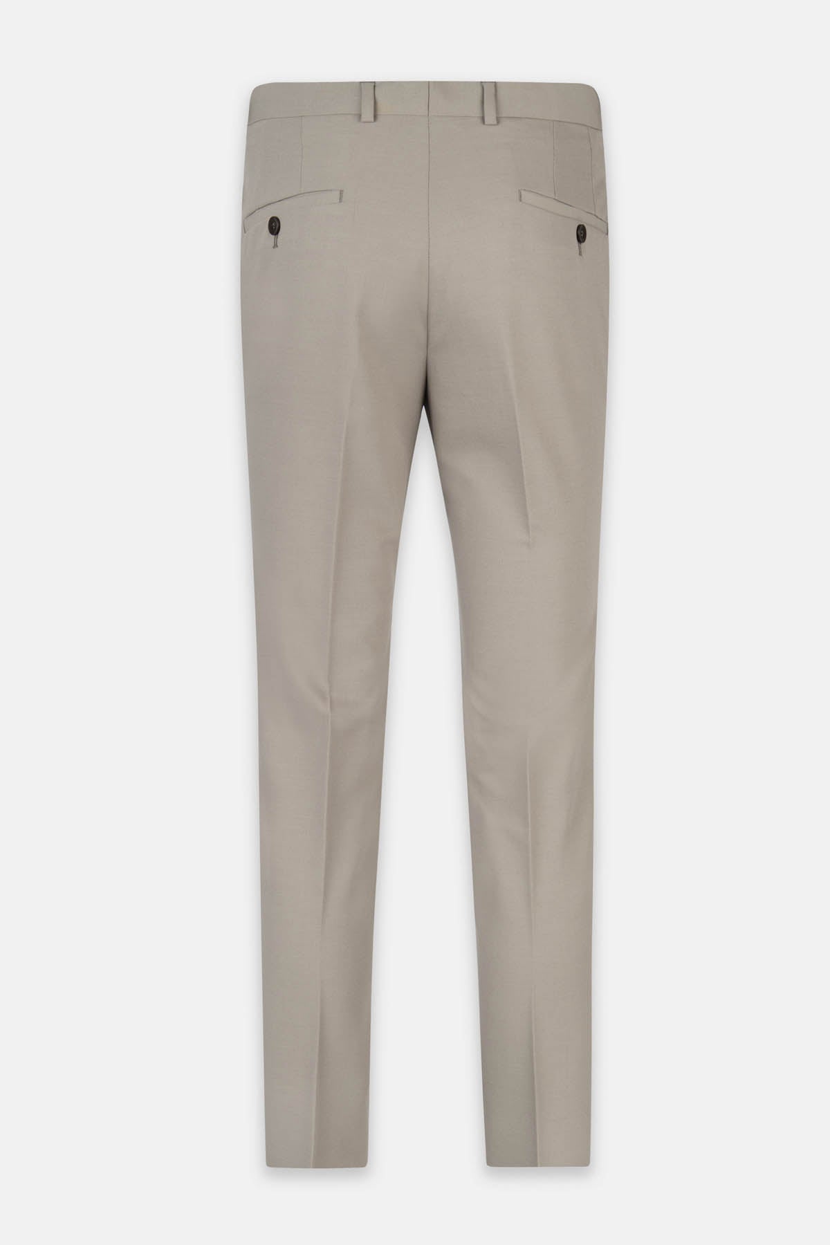 Beige Chino Classic Pant - 2