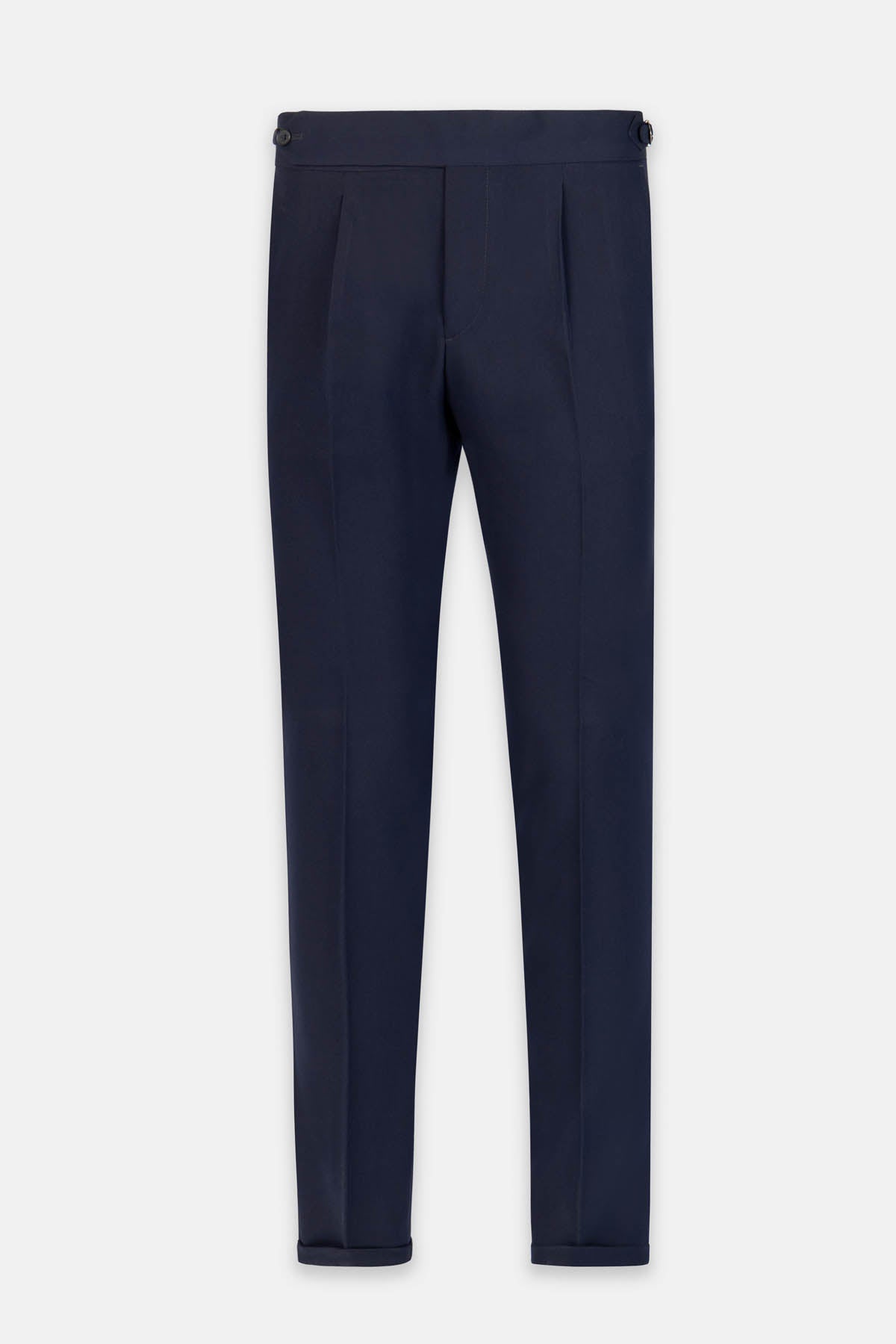 Soft Navy Italian Style Classic Pant