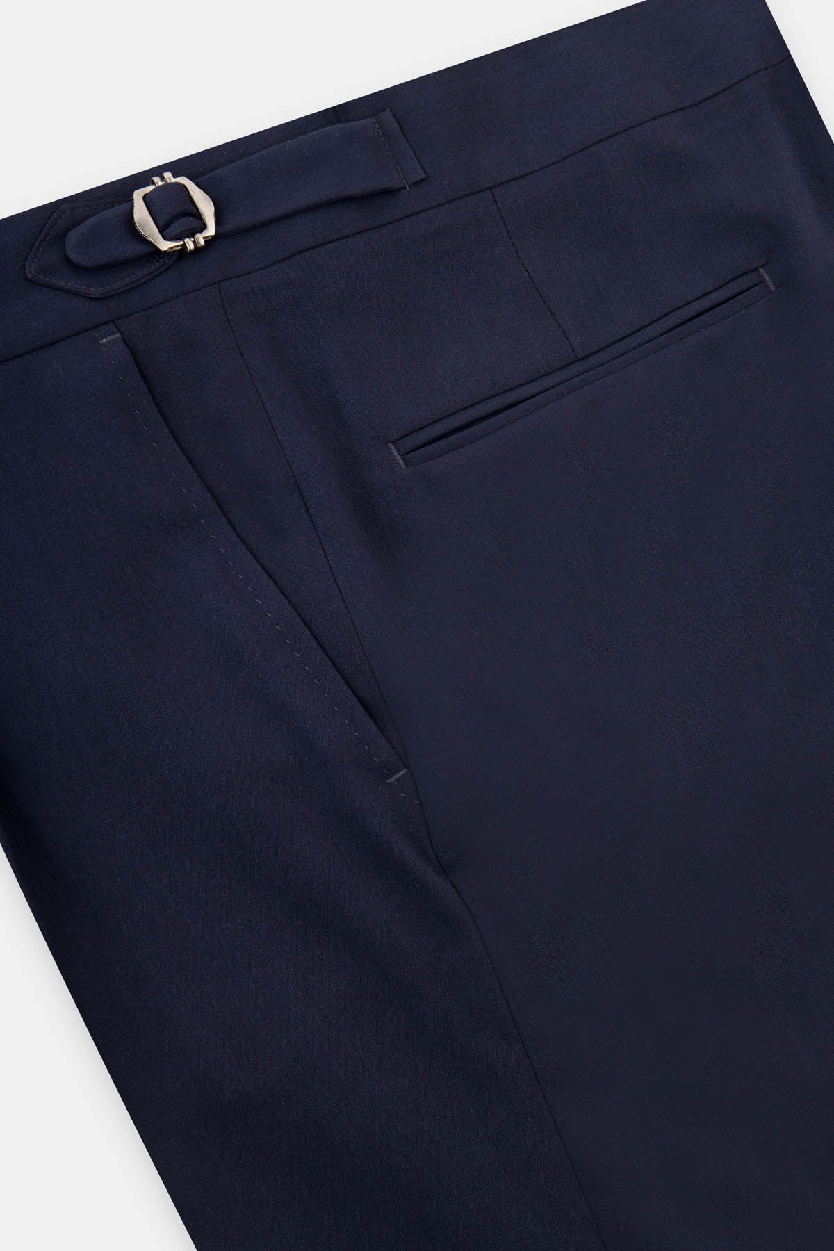 Soft Navy Italian Style Classic Pant