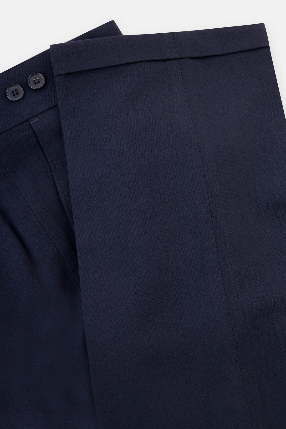 Soft Navy Italian Style Classic Pant