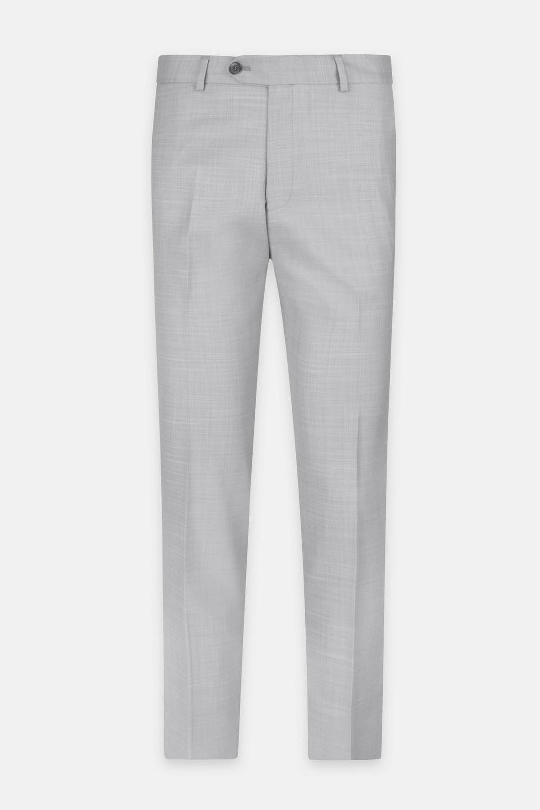 Patterned Light Gray Chino Classic pant - 1