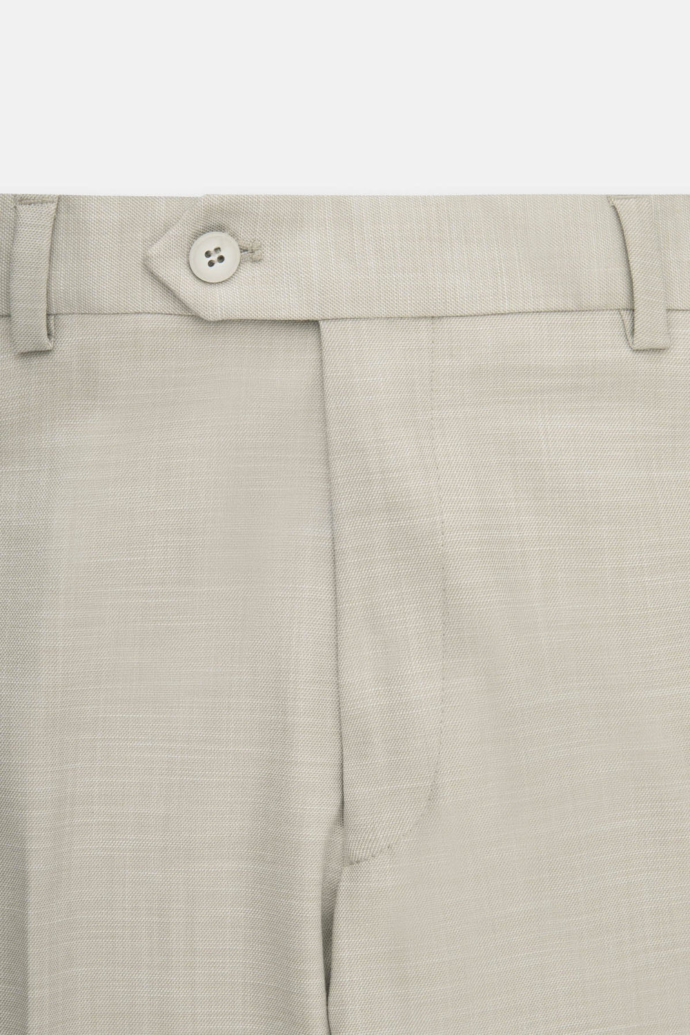Patterned Light Beige Chino Classic pant - 2
