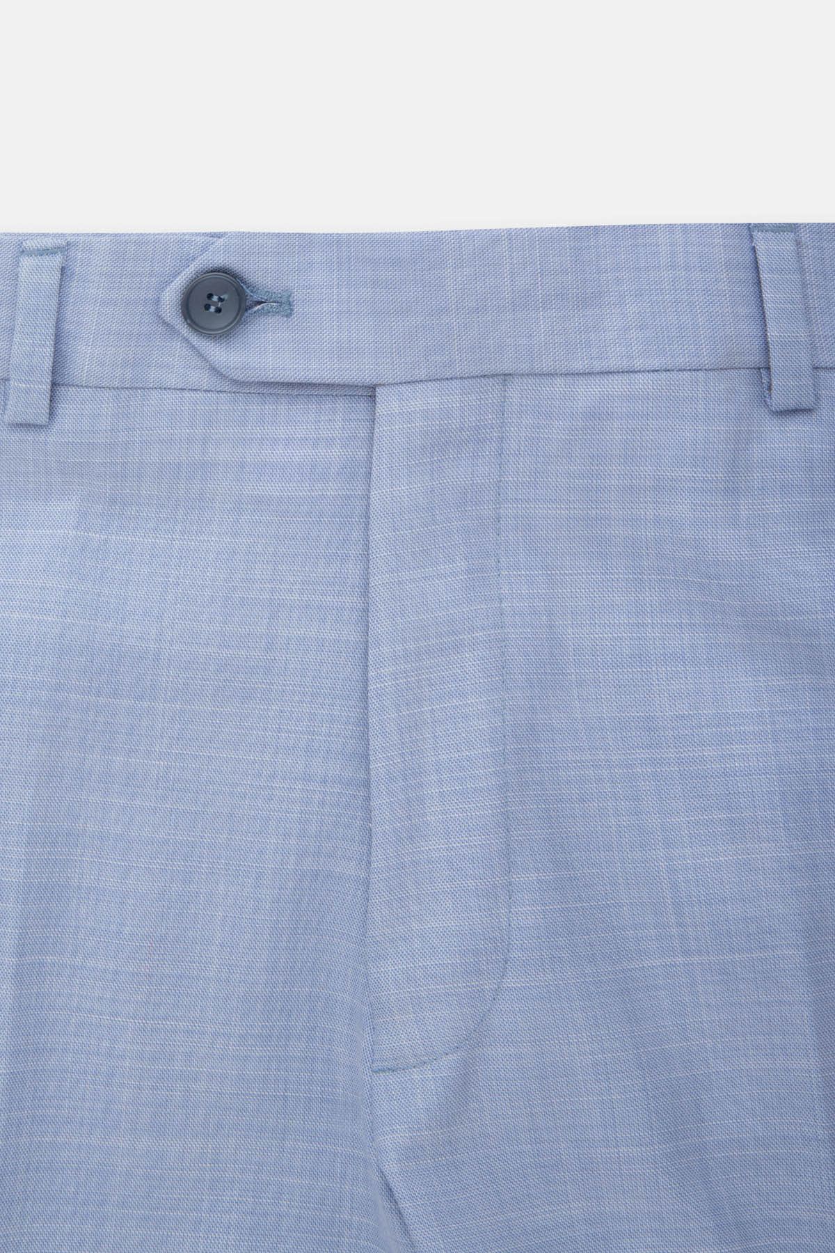 Patterned Light Blue Chino Classic pant