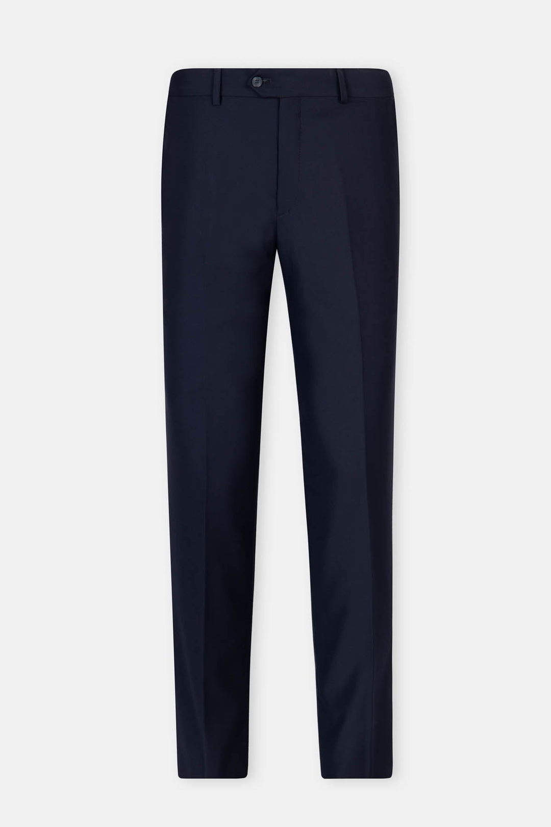 Pleated front Navy Chino Bamboo Classic pant - 1