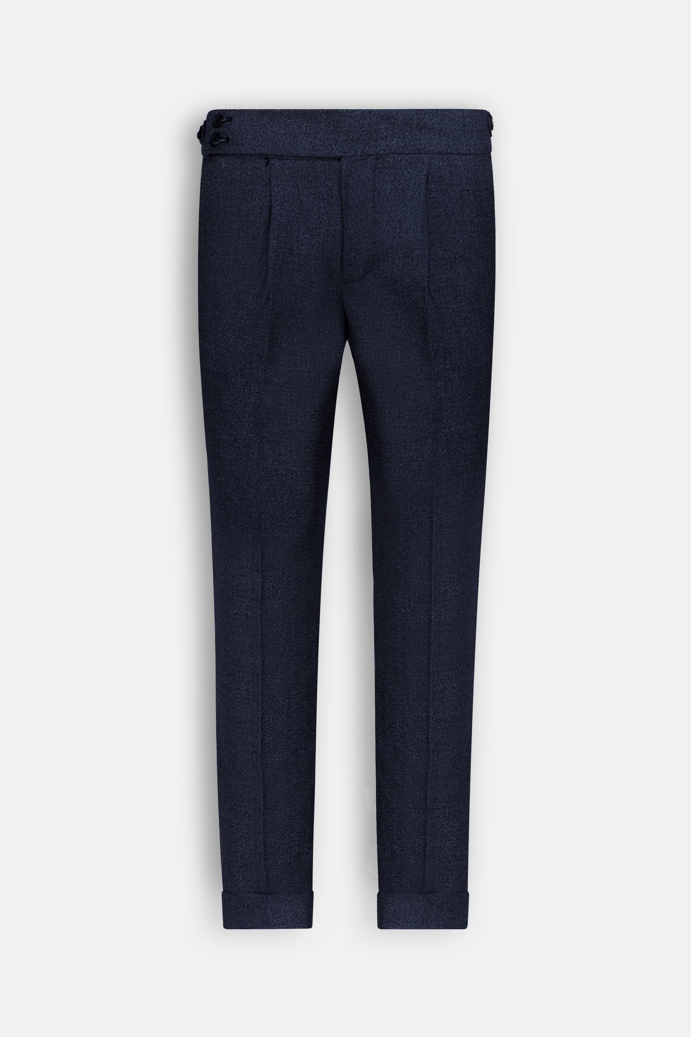 Navy Italian Tailored Classic Pants