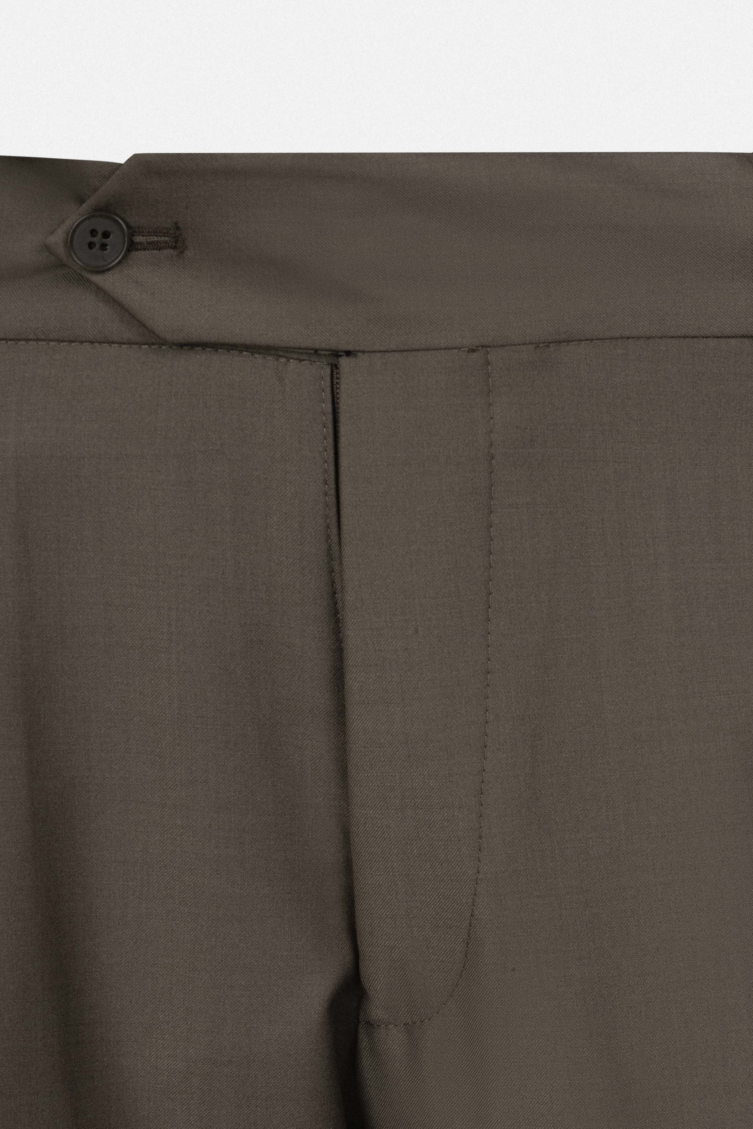 Walnut Brown Classic Pant