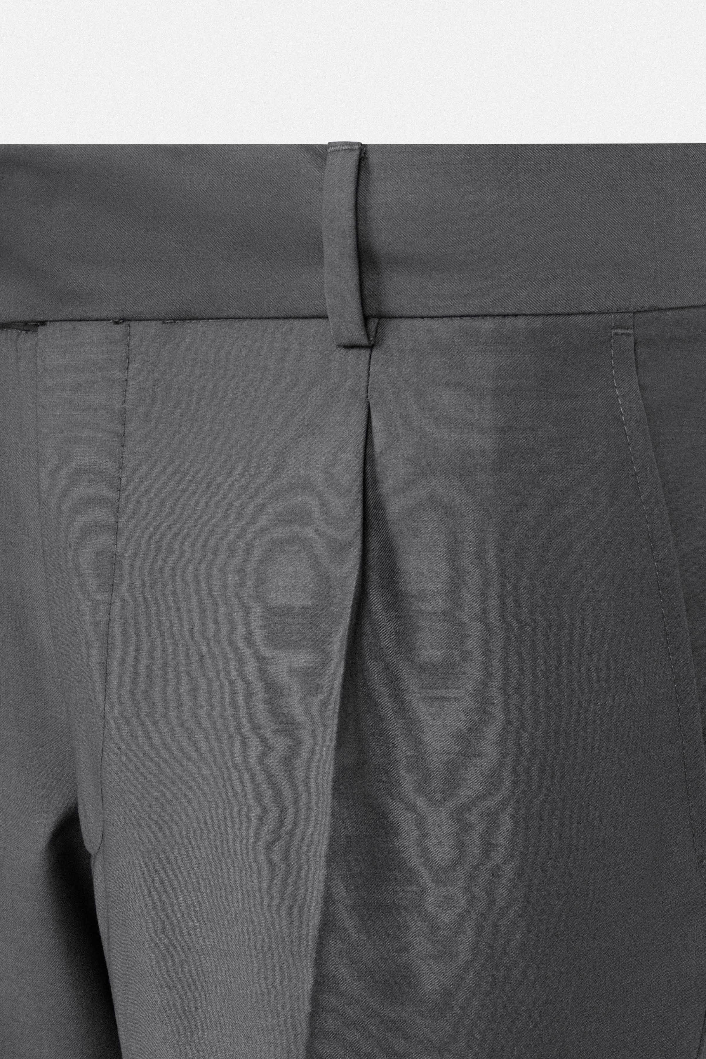 Gray Classic Pant