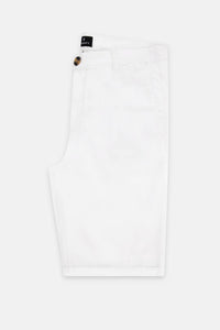 White Gabardine Short - 1