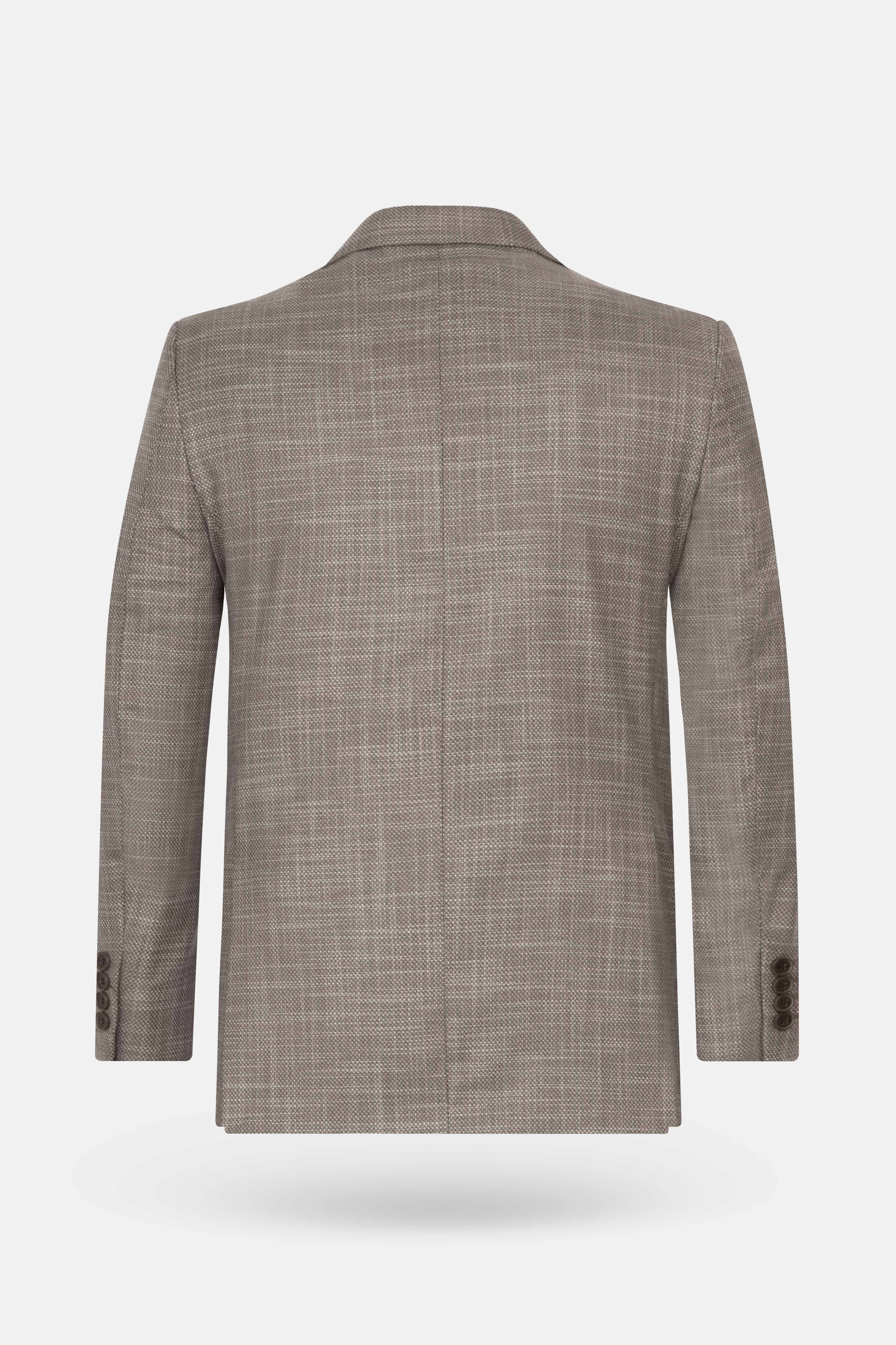 Jacquard Camel Blazer