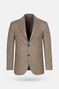 Jacquard Light Brown  Blazer