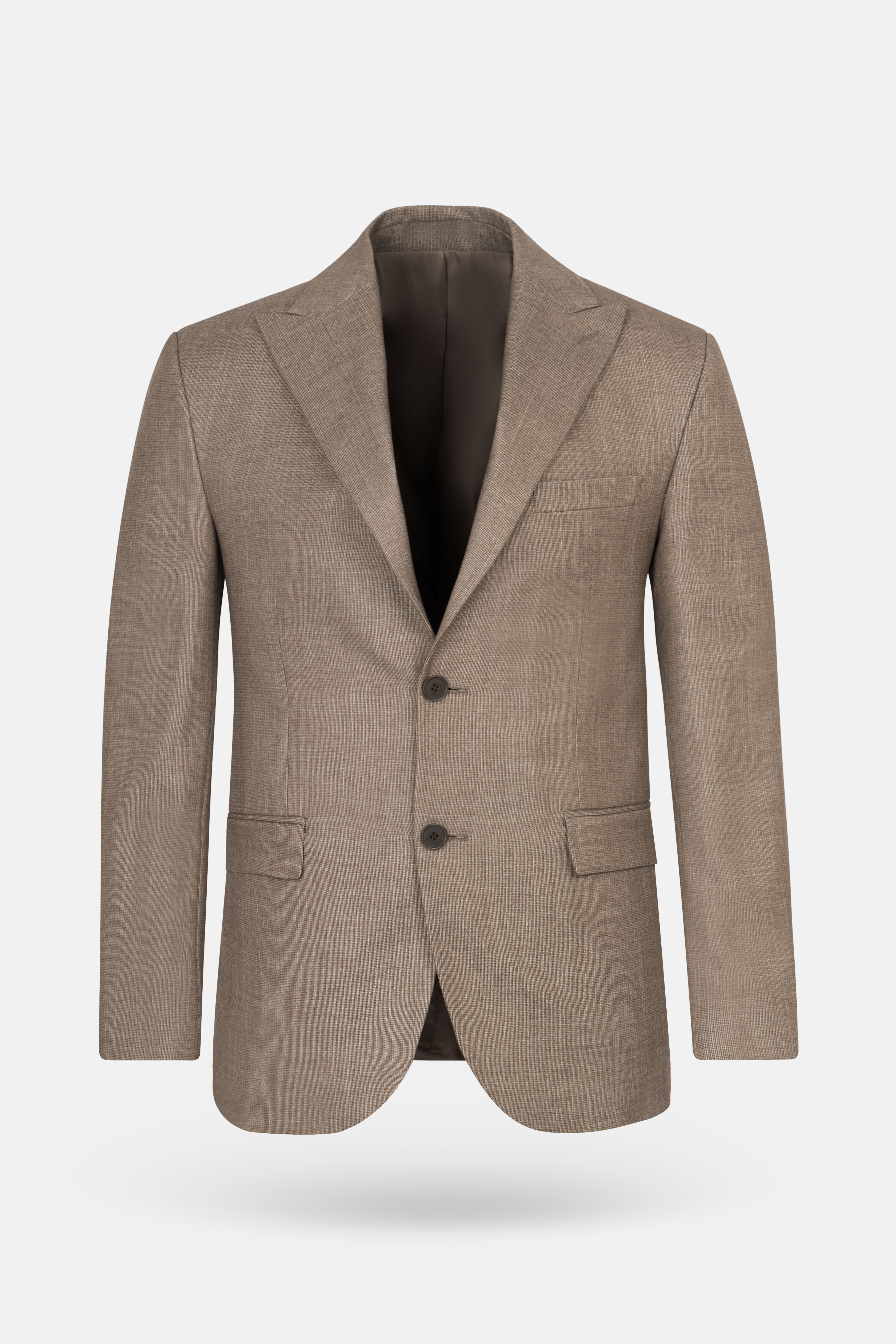 Jacquard Light Brown Blazer