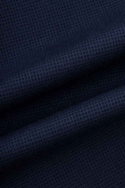 Jacquard Navy Shacket