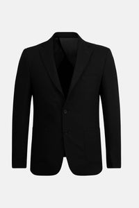 Tweed Black Blazer - 1