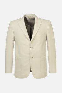 Tweed Light Beige Blazer - 1
