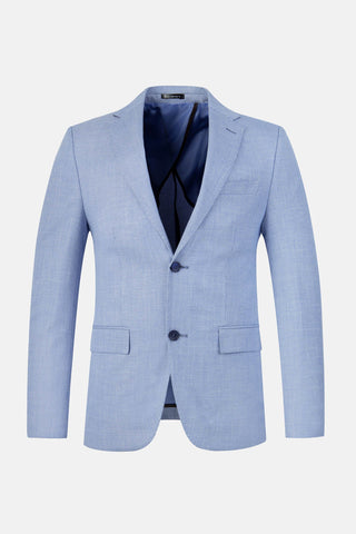 Jacquard Light Blue Blazer