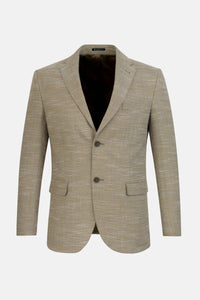 Jacquard Light Olive Blazer - 1