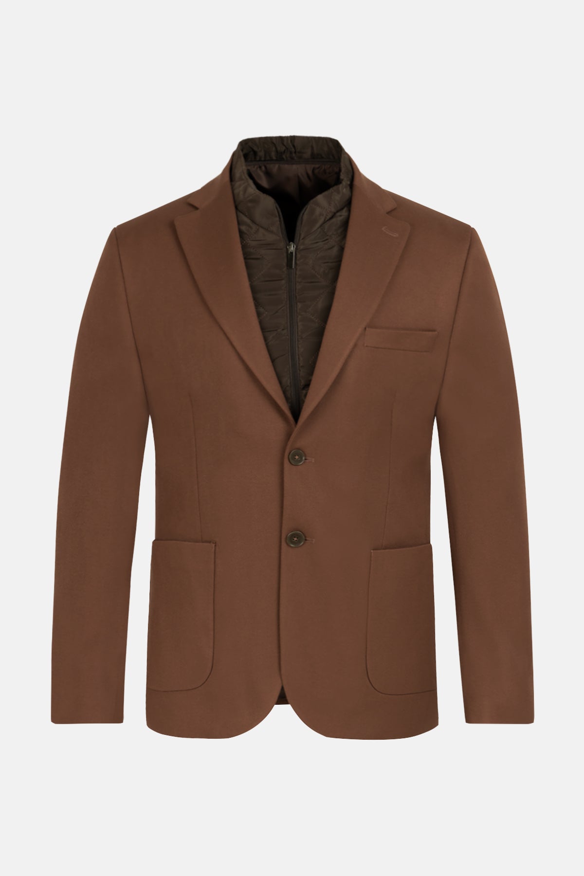 Irish Coffee Blazer with removable padded piece