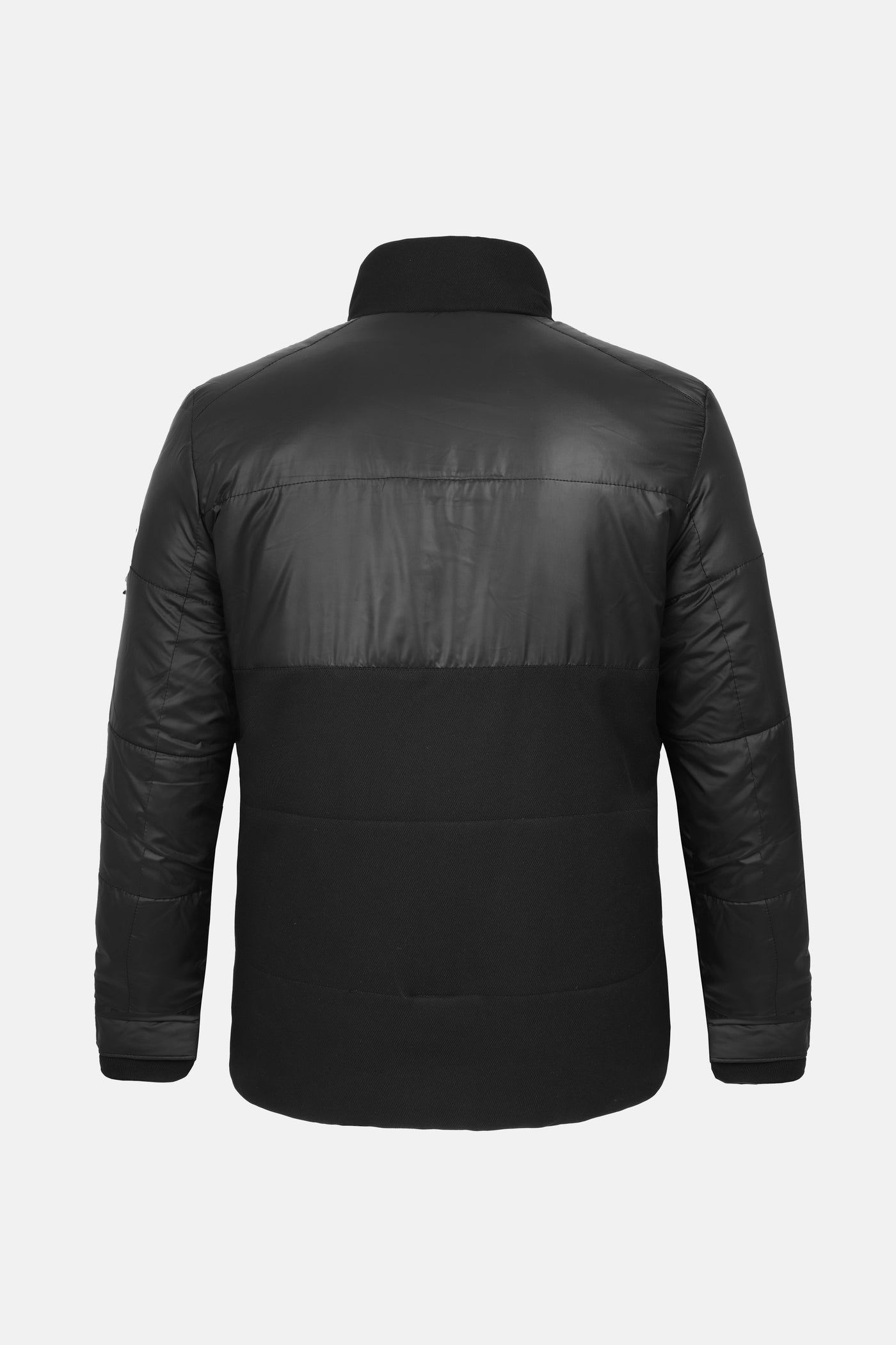 Black Woven Waterproof Jacket