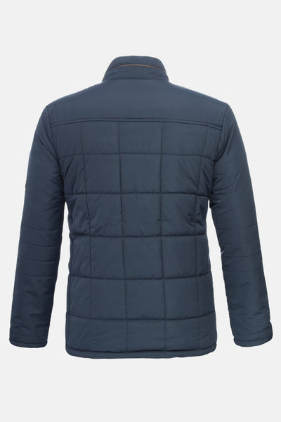 Quilted Waterproof  Charcoal Sweater
