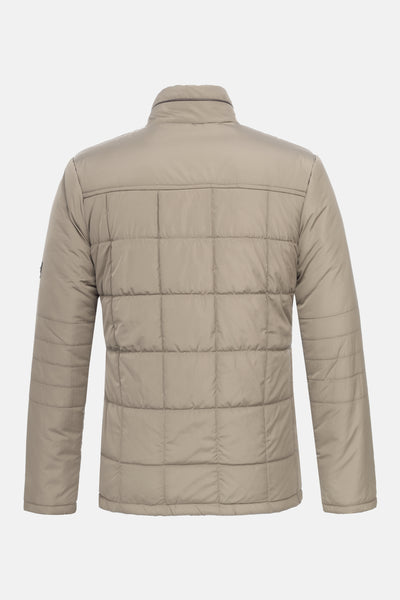 Quilted Waterproof Khaki Sweater