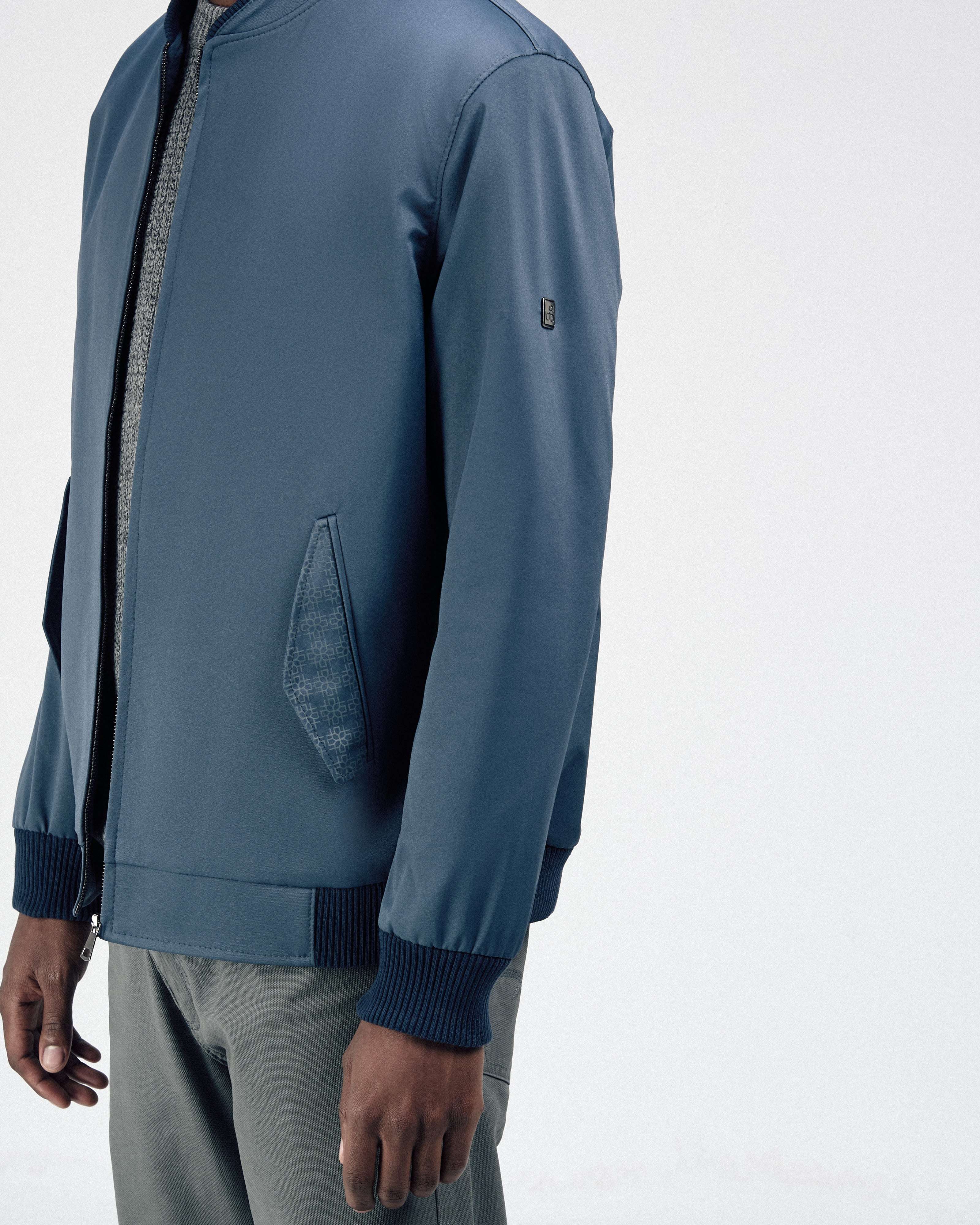 Bomber Outer Space Blue Jacket